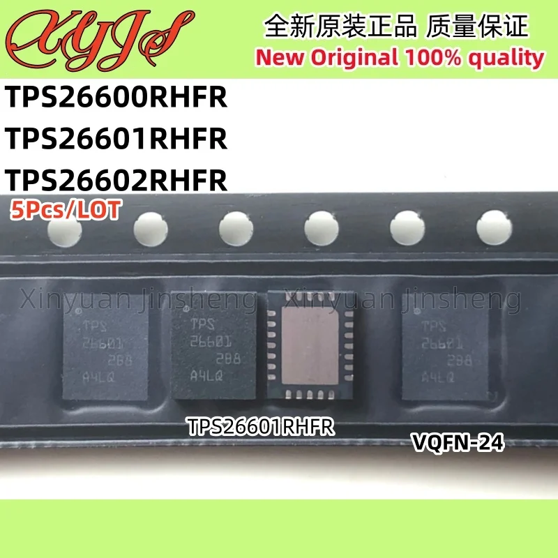 5Pcs/LOT TPS26600RHFR TPS26600 TPS26601RHFR TPS26601 TPS26602RHFR TPS26602 TPS26600RHFT TPS26601RHFRT TPS26602RHFT VQFN24 New
5Pcs/LOT TPS26600RHFR TPS26600 TPS26601RHFR TPS26601 TPS26602RHFR TPS26602 TPS26600RHFT TPS26601RHFRT TPS26602RHFT VQFN24 New