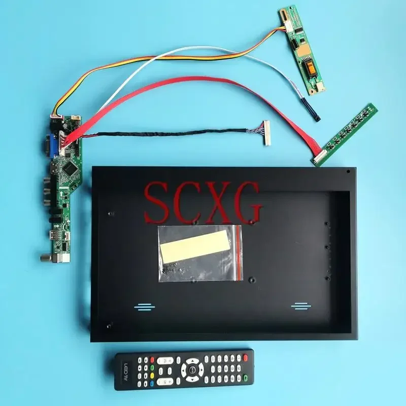 Metal Case+Analog TV Driver Board Fit CLAA154WB03A CLAA154WB04 DIY Kit 15.4" 1280*800 30 Pin LVDS VGA USB HDMI-Compatible 1CCFL
Metal Case+Analog TV Driver Board Fit CLAA154WB03A CLAA154WB04 DIY Kit 15.4" 1280*800 30 Pin LVDS VGA USB HDMI-Compatible 1CCFL