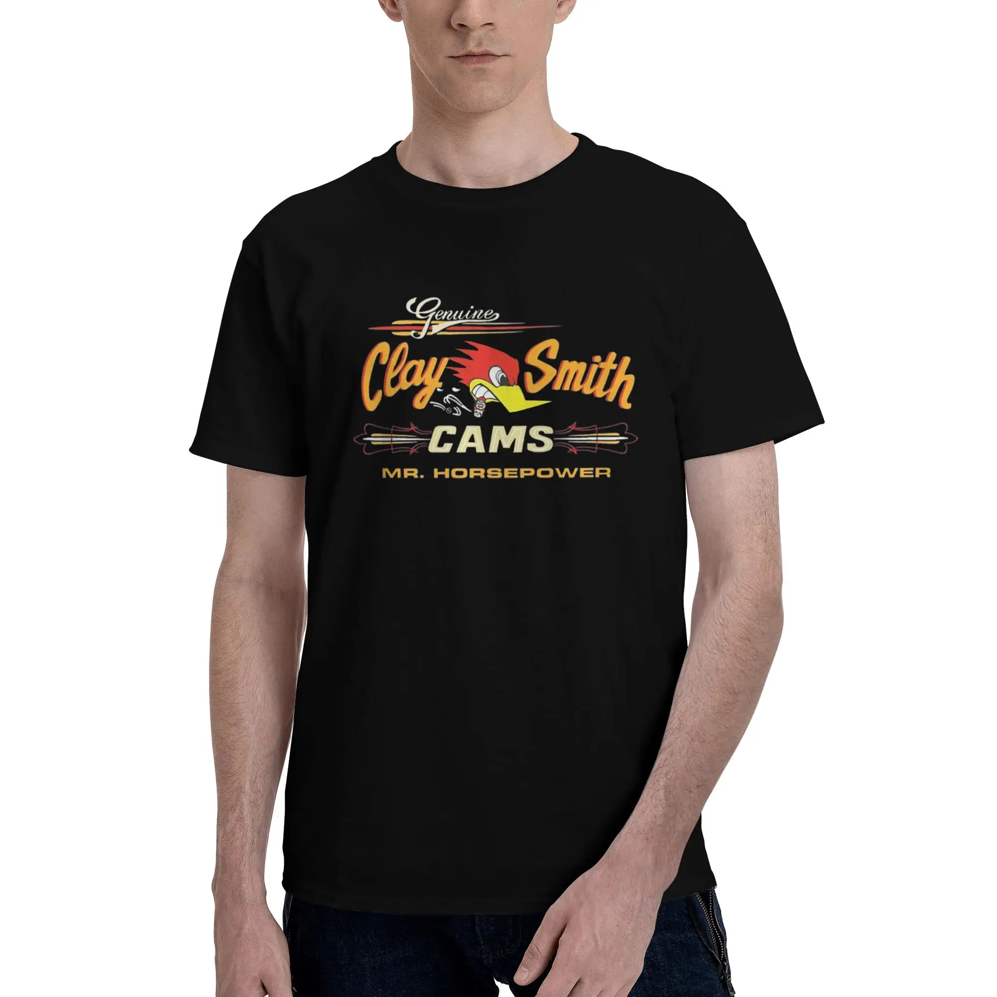 Made In The USA Street Mr.Horsepower Clay Smith Cams 100% Cotton T-Shirt Men's Oversized T Shirts Men Crew Neck Short Sleeve
Made In The USA Street Mr.Horsepower Clay Smith Cams 100% Cotton T-Shirt Men's Oversized T Shirts Men Crew Neck Short Sleeve