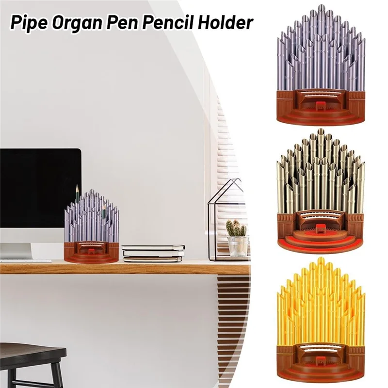 New-Pipe Organ Pen Pencil Holder, Funny Pen Holder Desktop Decoration, Pipe Organ Shaped Desktop Pen Holder, Cup Holder
New-Pipe Organ Pen Pencil Holder, Funny Pen Holder Desktop Decoration, Pipe Organ Shaped Desktop Pen Holder, Cup Holder