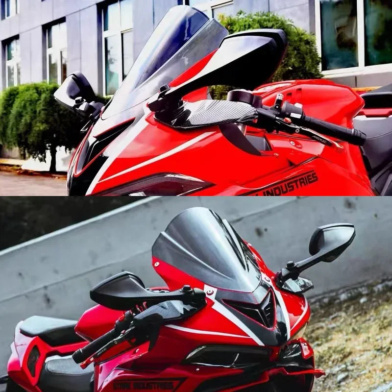 For Kawasaki H2 H2R ZX-6R ZX636 ZX6RR ZX7R ZX9R ZX10R ZX1000 Ninja Motorcycle Retrofitting Large Field of Vision Rearview Mirror
For Kawasaki H2 H2R ZX-6R ZX636 ZX6RR ZX7R ZX9R ZX10R ZX1000 Ninja Motorcycle Retrofitting Large Field of Vision Rearview Mirror