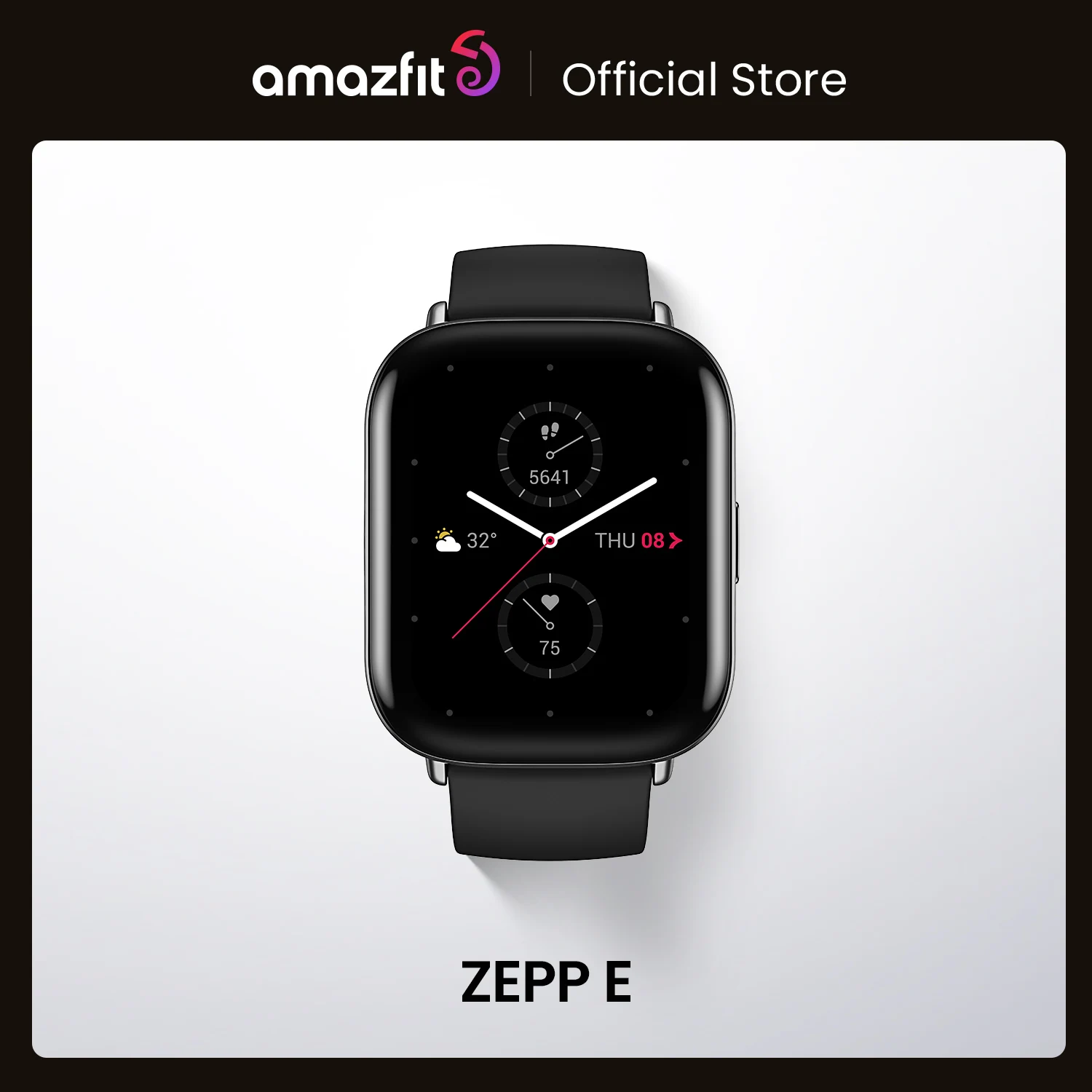 Новинка, умные часы глобальная версия Zepp E Square с функцией отслеживания сердечного ритма, водонепроницаемые до 5 АТМ, смарт-уведомления, всегда на дисплее
Новинка, умные часы глобальная версия Zepp E Square с функцией отслеживания сердечного ритма, водонепроницаемые до 5 АТМ, смарт-уведомления, всегда на дисплее