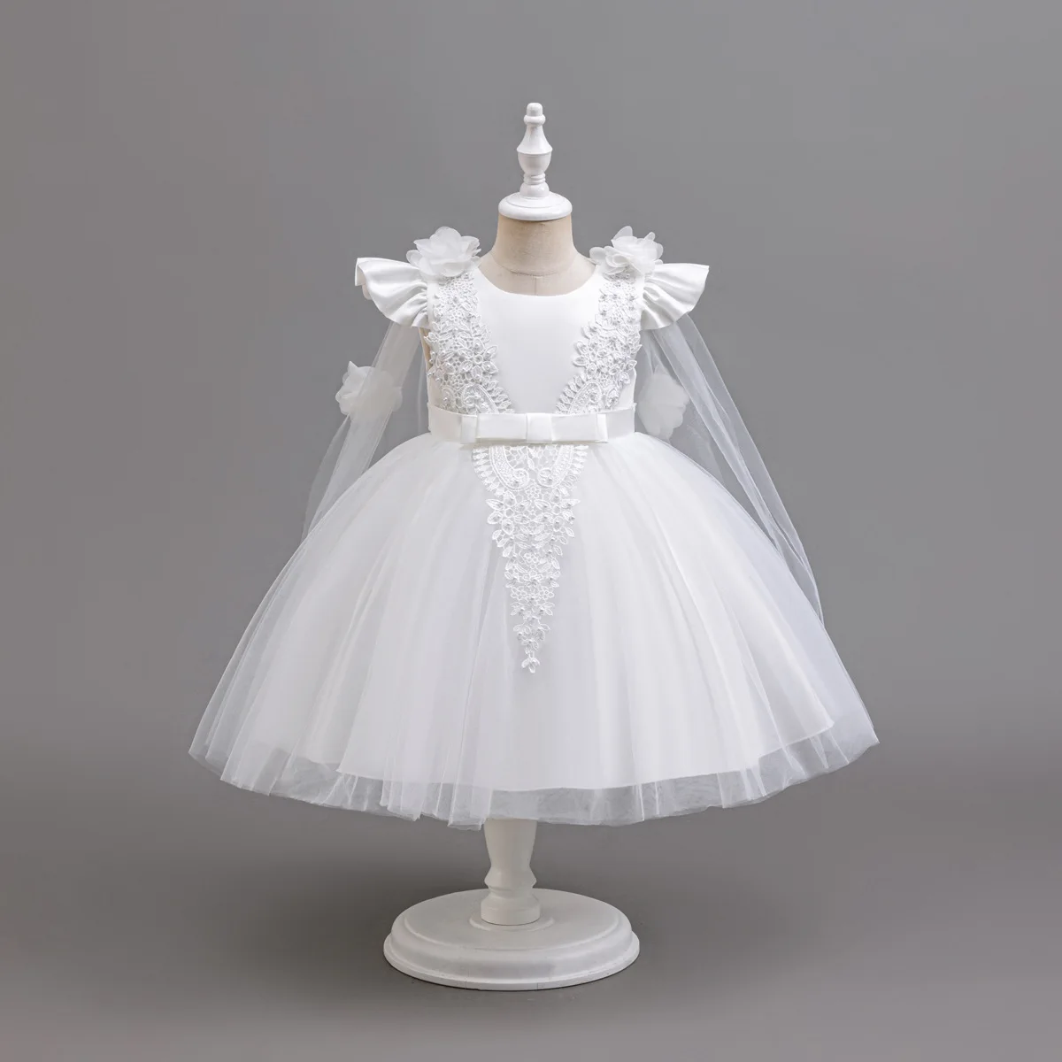 Girl Wedding Dress Child White Birthday Dresses Kid's Festive Clothes Girls' Autumn Clothes
Girl Wedding Dress Child White Birthday Dresses Kid's Festive Clothes Girls' Autumn Clothes