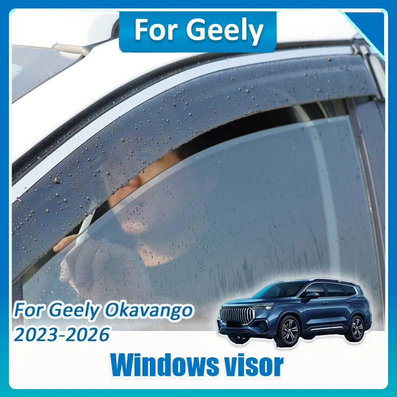 For Geely Okavango 2023 2024 2025 2026 Car Windows visor decorative protective bright strip exterior trim Accessories Stickers
For Geely Okavango 2023 2024 2025 2026 Car Windows visor decorative protective bright strip exterior trim Accessories Stickers