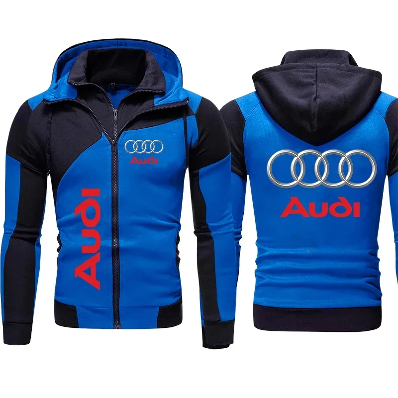 Autumn New Mens Audi Hoodie Jacket fleece thick Sweatshirt Zipper Pullover Harajuku Sportswear Cardigan Custom Men Audi Clothing
Autumn New Mens Audi Hoodie Jacket fleece thick Sweatshirt Zipper Pullover Harajuku Sportswear Cardigan Custom Men Audi Clothing
