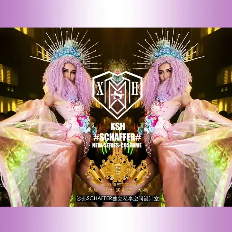 GOGO Women's Flower Fairy Nightclub Goddess Piao Sha Performance Dress Dance Team Party Singer Performance Dress Halloween
GOGO Women's Flower Fairy Nightclub Goddess Piao Sha Performance Dress Dance Team Party Singer Performance Dress Halloween