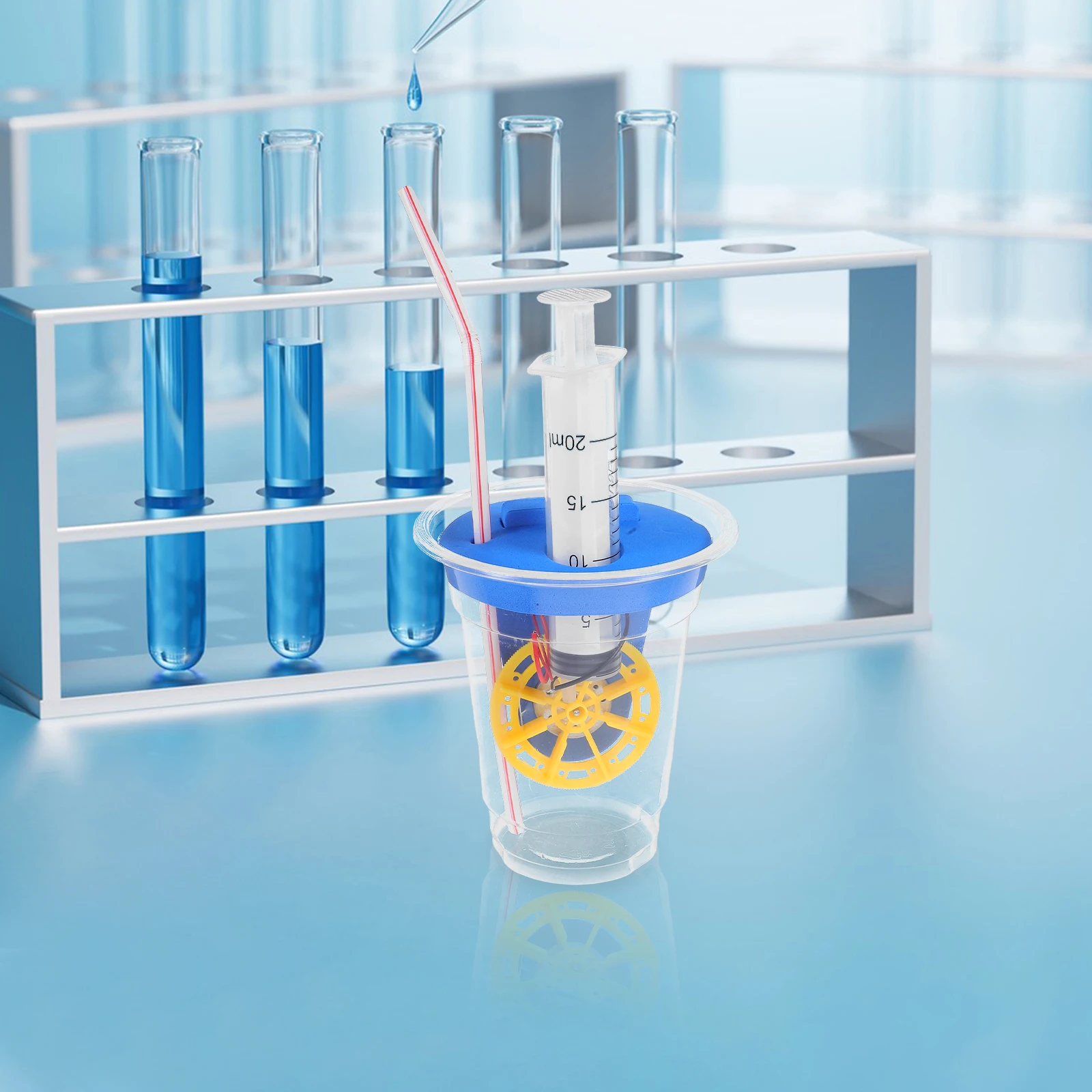 Hydroelectric Wind Power Generation DIY Science Kit Kids Educational Toy Electronics Simple Circuit Learning
Hydroelectric Wind Power Generation DIY Science Kit Kids Educational Toy Electronics Simple Circuit Learning