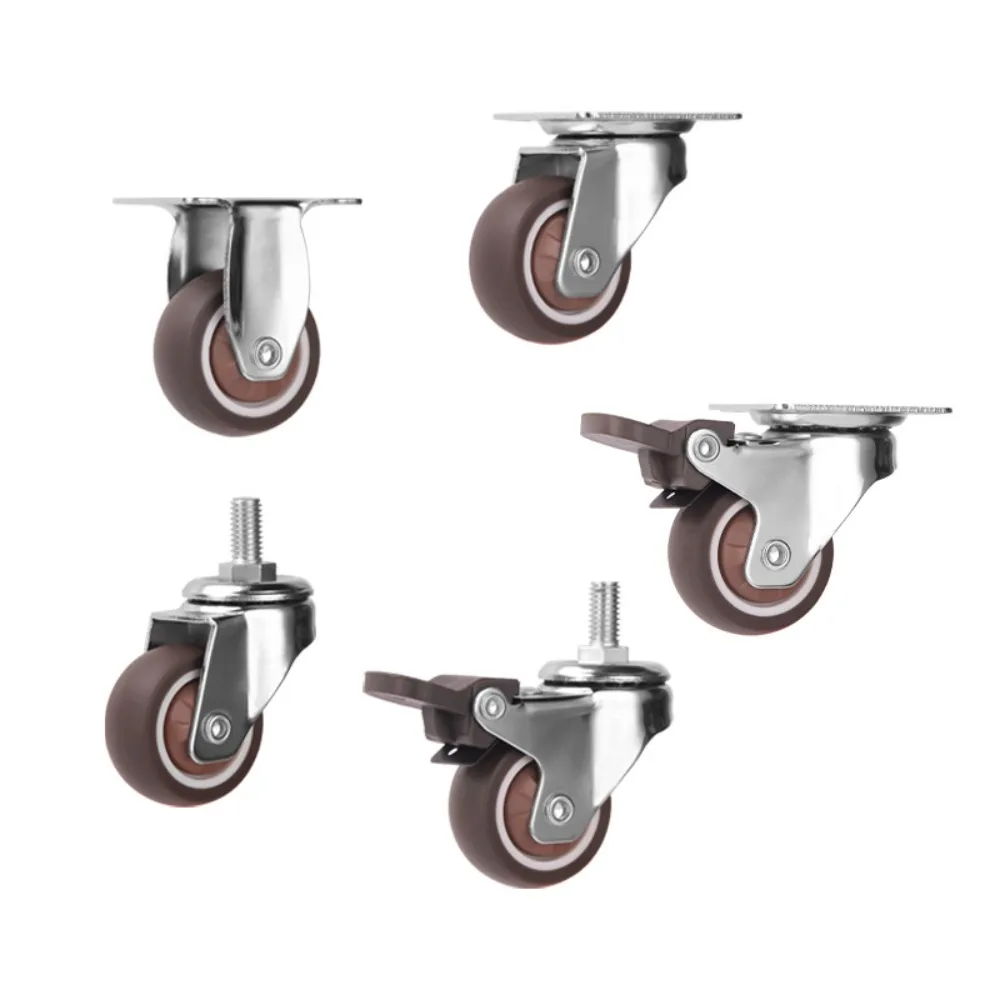 4PCS 1.5" / 2" Wheel Threaded Stem Swivel Casters No Noise TPE Rubber Furniture Castor M8 Brakes Replacement Castors Table Shelf
4PCS 1.5" / 2" Wheel Threaded Stem Swivel Casters No Noise TPE Rubber Furniture Castor M8 Brakes Replacement Castors Table Shelf
