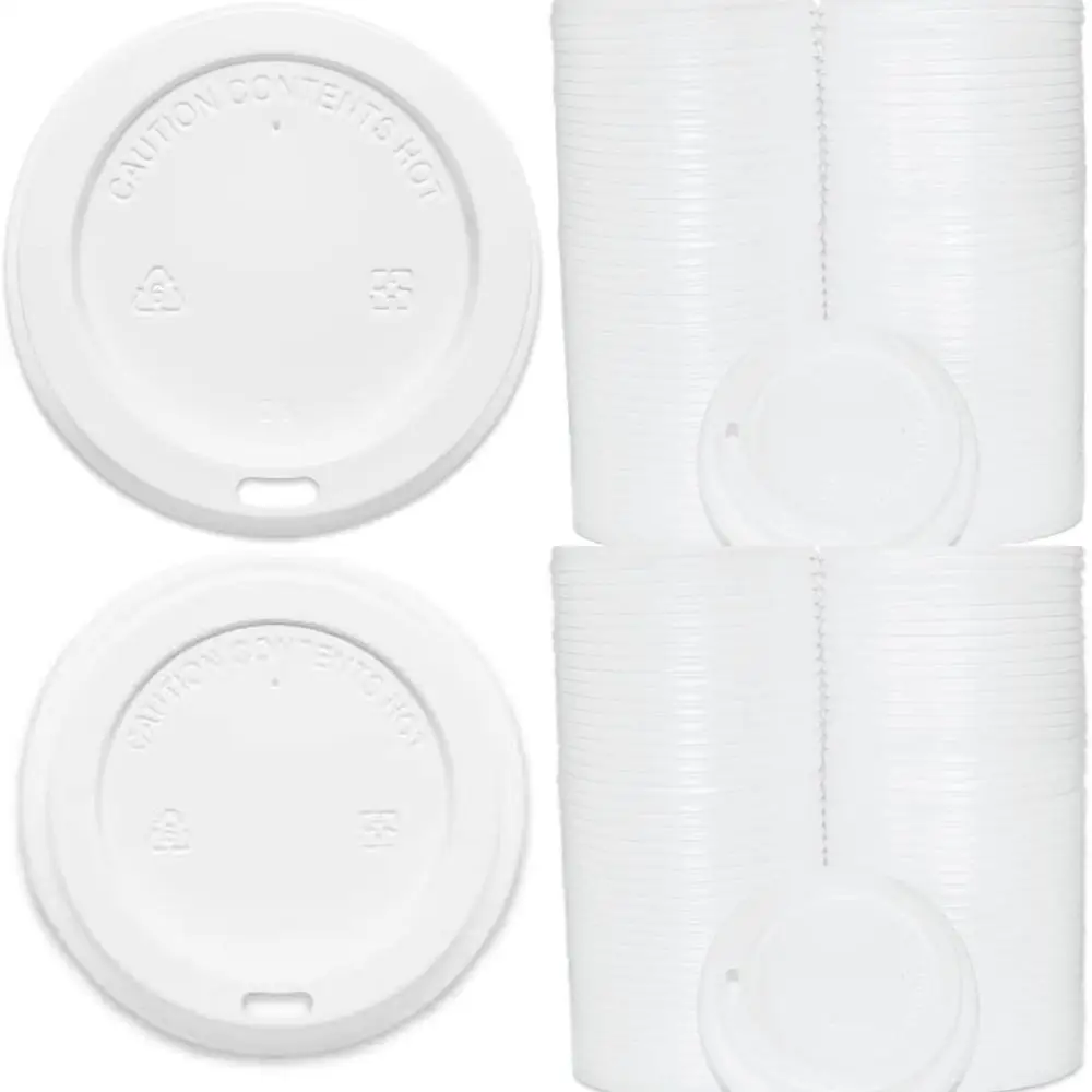 1000 Pack White Dome Lids for Hot Paper Cups (12-24oz) - Perfect for Beverages
1000 Pack White Dome Lids for Hot Paper Cups (12-24oz) - Perfect for Beverages