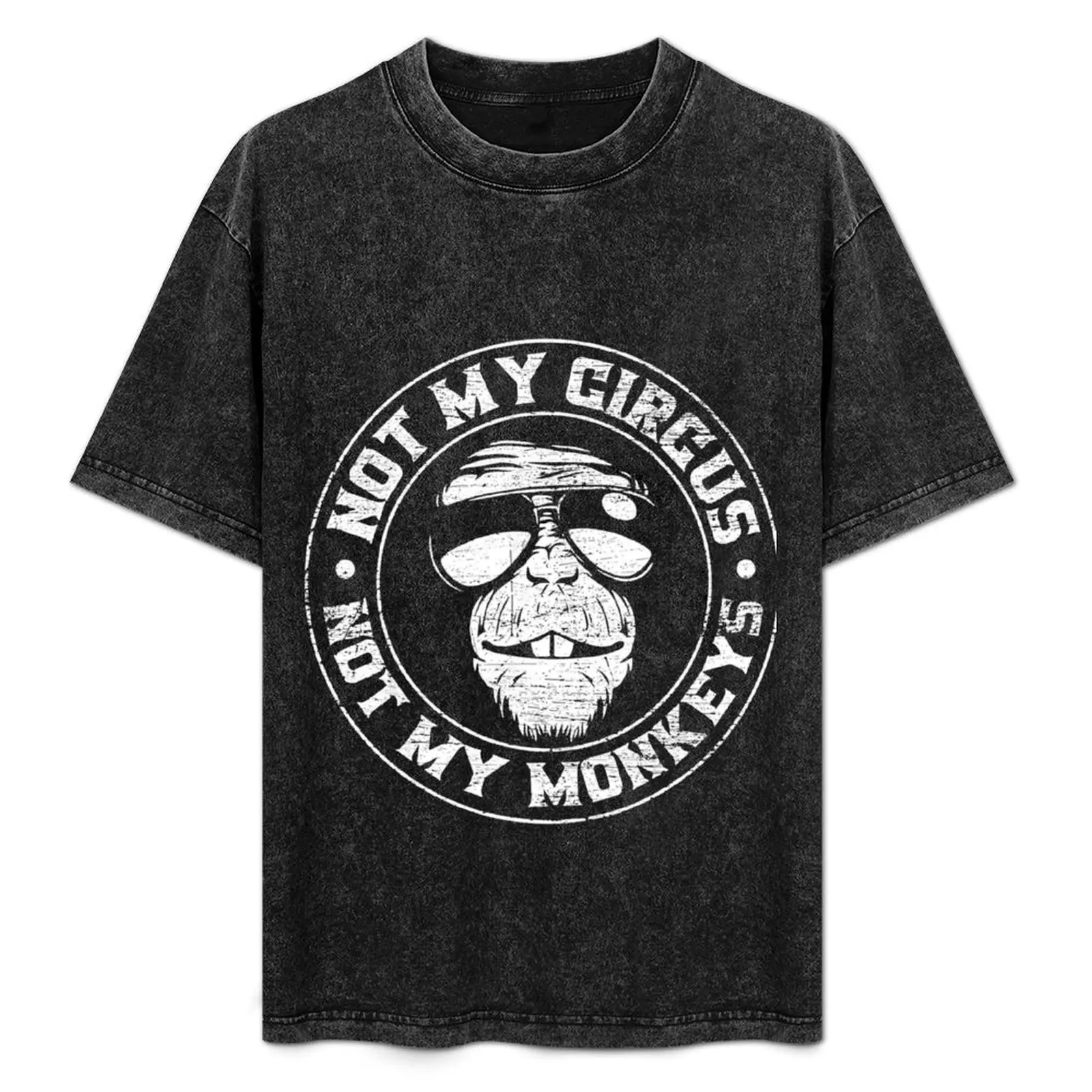 Not My Circus Not My Monkeys T-Shirt Large Size Casual Short Sleeve Top
Not My Circus Not My Monkeys T-Shirt Large Size Casual Short Sleeve Top