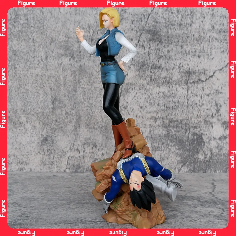 25cm Anime Dragon Ball Z Figures Android 18 Vs Vegeta Action Figure Android 18 GK Statue PVC Model Doll Figurine Toys Gifts
25cm Anime Dragon Ball Z Figures Android 18 Vs Vegeta Action Figure Android 18 GK Statue PVC Model Doll Figurine Toys Gifts