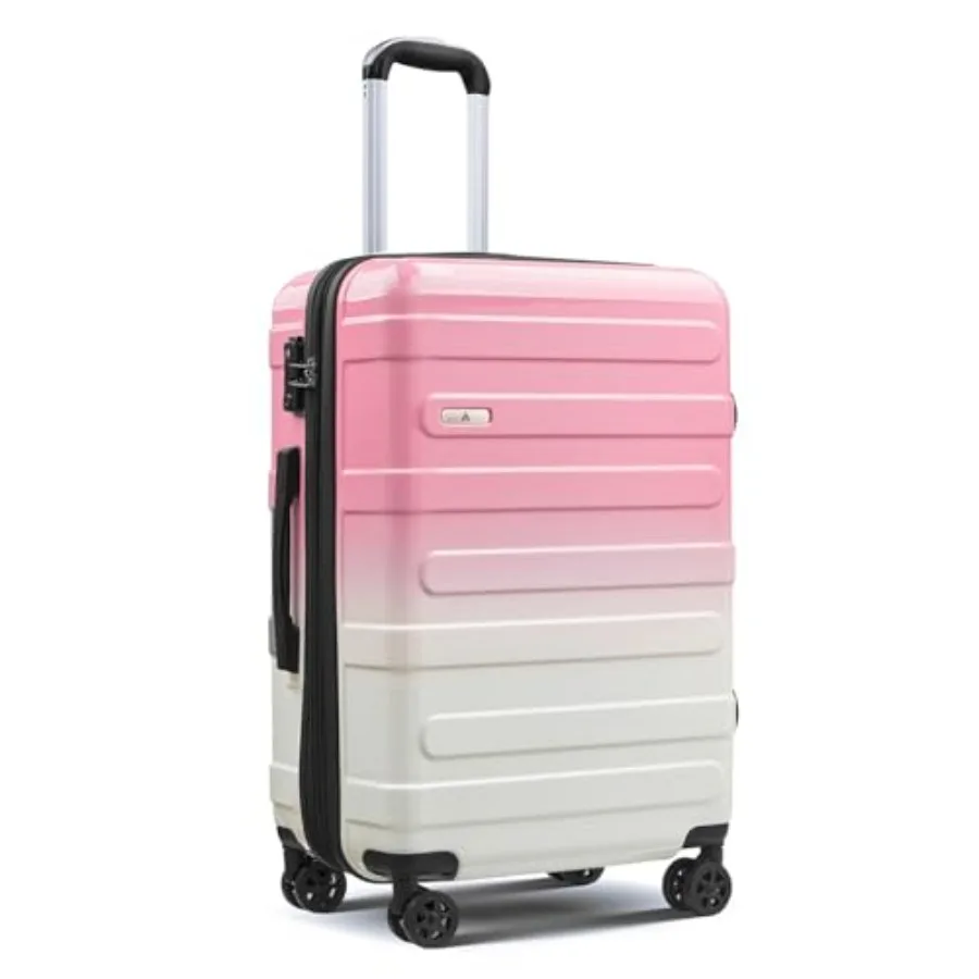 20-дюймовый чемодан-спиннер с жестким корпусом из PC+ABS, легкий, расширяемый, темно-синий, с замком TSA для путешествий
20-дюймовый чемодан-спиннер с жестким корпусом из PC+ABS, легкий, расширяемый, темно-синий, с замком TSA для путешествий