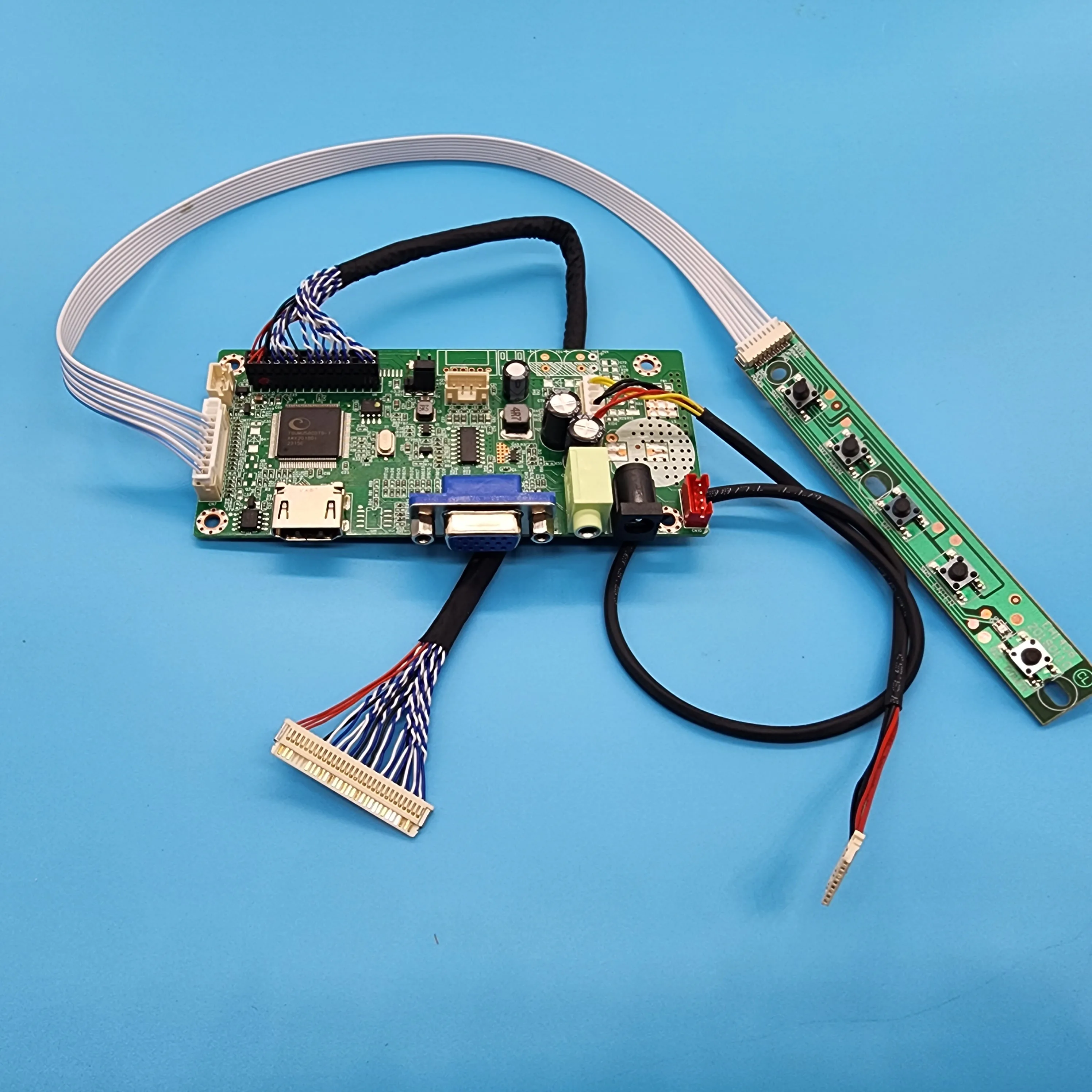 Kit For AUO G215HVN01.0 Control Drive Board LVDS 30Pin 1920X1080 FHD LCD Screen Motherboard Modifying HDMI Displays VGA
Kit For AUO G215HVN01.0 Control Drive Board LVDS 30Pin 1920X1080 FHD LCD Screen Motherboard Modifying HDMI Displays VGA