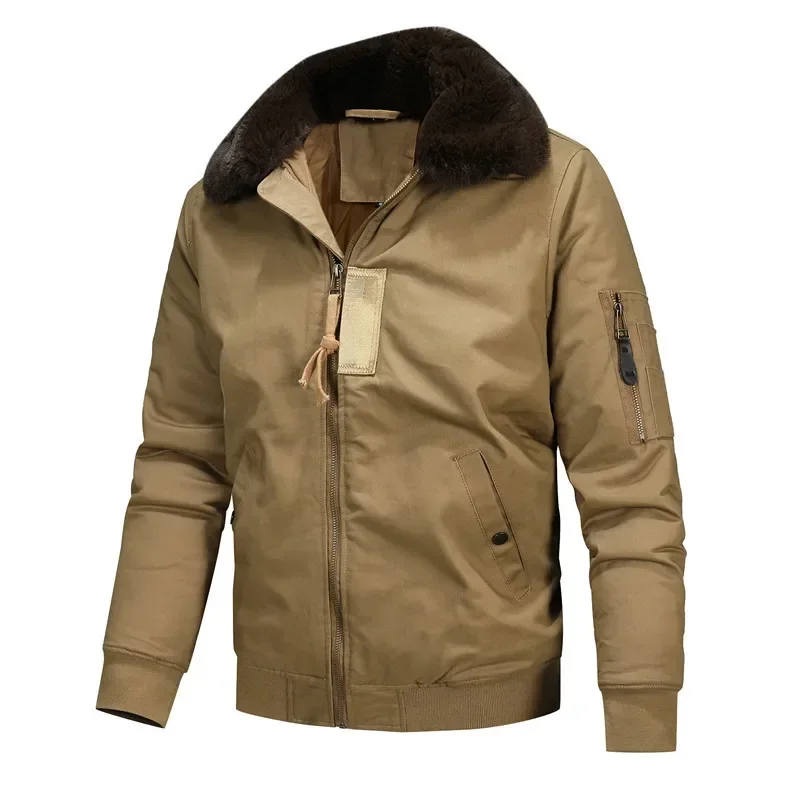Autumn and Winter New Casual Thickened Men's Youth Jacket, Men's Cotton Top, Work Clothes, Wool Collar Jacket
Autumn and Winter New Casual Thickened Men's Youth Jacket, Men's Cotton Top, Work Clothes, Wool Collar Jacket