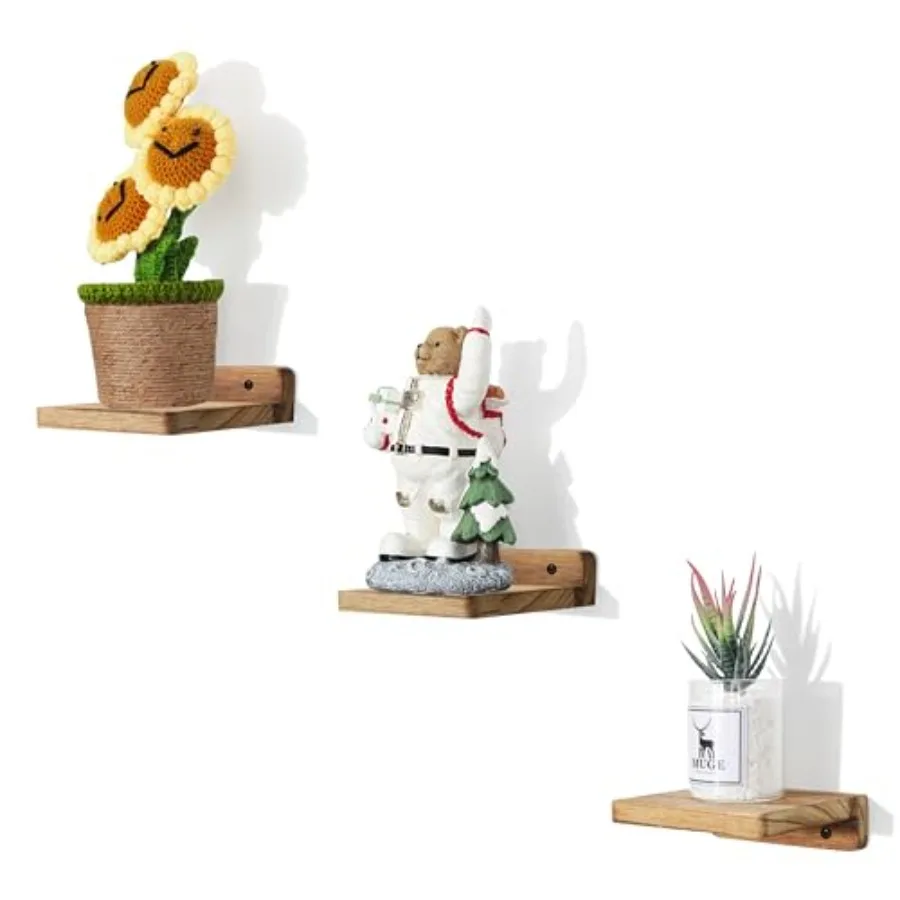 Small Floating Shelf, 5 Inch, Set of 3 Small Wall Shelf for Bedroom Living Room Bathroom Kitchen Office
Small Floating Shelf, 5 Inch, Set of 3 Small Wall Shelf for Bedroom Living Room Bathroom Kitchen Office
