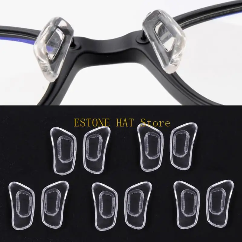 49MF 5 Pairs/Lot Inserted Silicone Eyeglasses Soft Nose Pads Glasses Massage
49MF 5 Pairs/Lot Inserted Silicone Eyeglasses Soft Nose Pads Glasses Massage