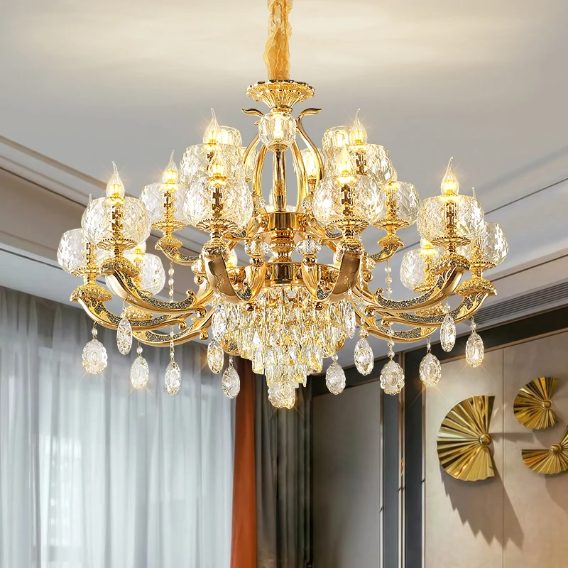 European Living Room Modern Simple Household Lamp Luxury Villa Hotel Bedroom Dining Room Duplex Architectural Chandelier
European Living Room Modern Simple Household Lamp Luxury Villa Hotel Bedroom Dining Room Duplex Architectural Chandelier