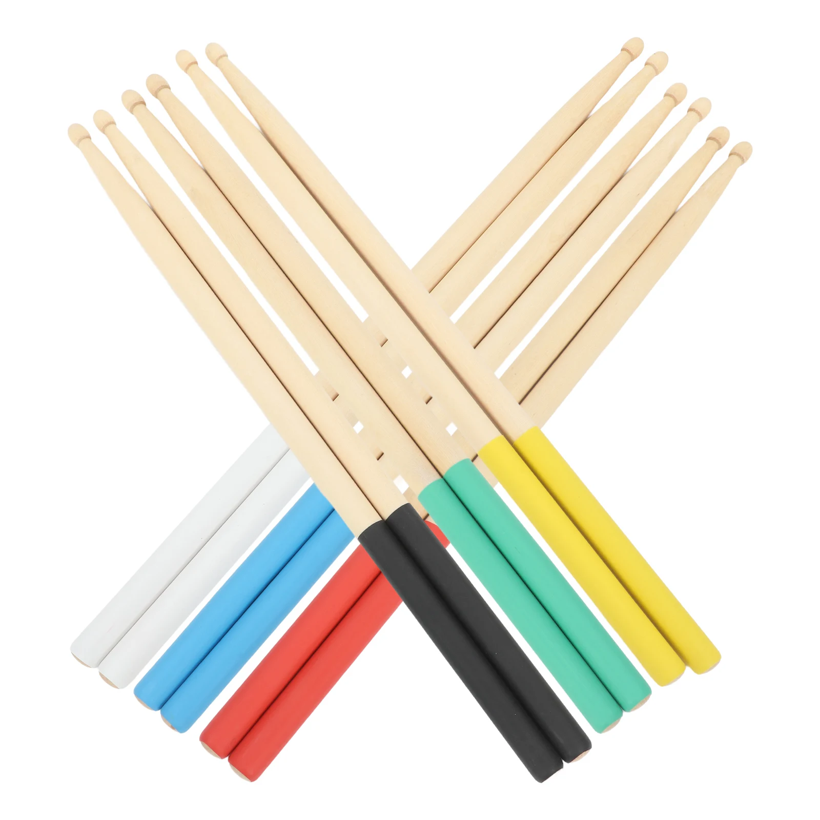 6 Pairs Drumsticks Environmentally Friendly Maple Practical for Bars Percussion Wood Sticks Light Instrument Accessory Non Slip
6 Pairs Drumsticks Environmentally Friendly Maple Practical for Bars Percussion Wood Sticks Light Instrument Accessory Non Slip