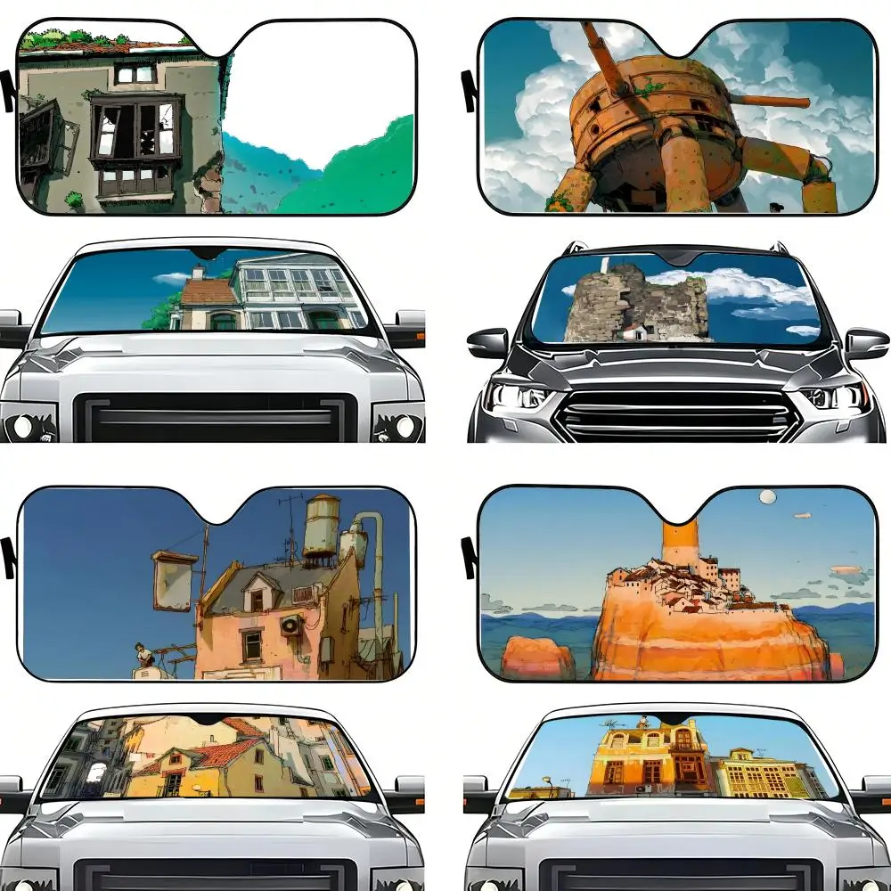A-Alariko-S Sun Visor Car Windshield Sunshade Foldable Automotive Protection Sun Block Cover
A-Alariko-S Sun Visor Car Windshield Sunshade Foldable Automotive Protection Sun Block Cover