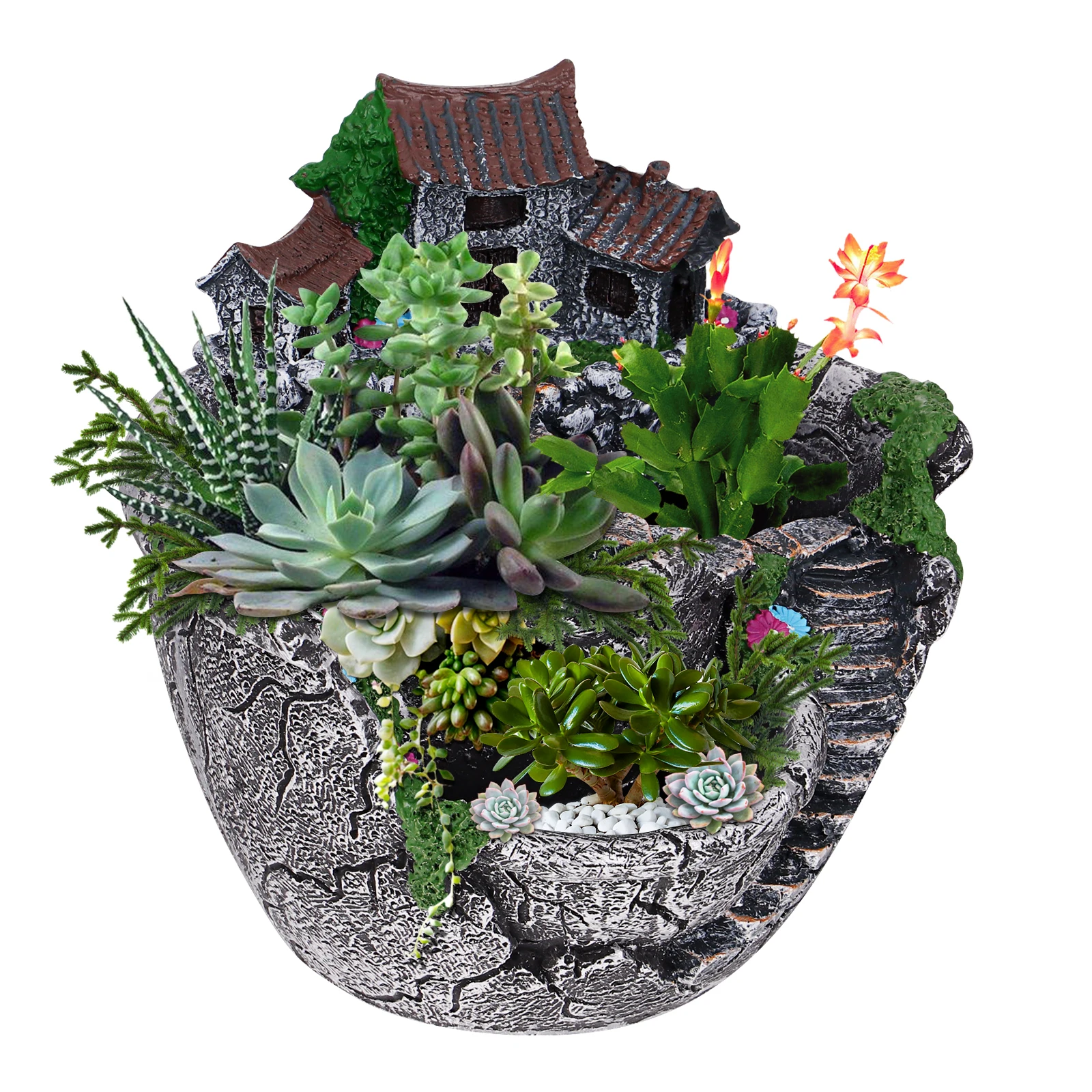 Creative Flowerpot 3 Pots Small Flowers Succulents Indoor Decor Desk Balcony Garden Gift Planter Container Plants
Creative Flowerpot 3 Pots Small Flowers Succulents Indoor Decor Desk Balcony Garden Gift Planter Container Plants
