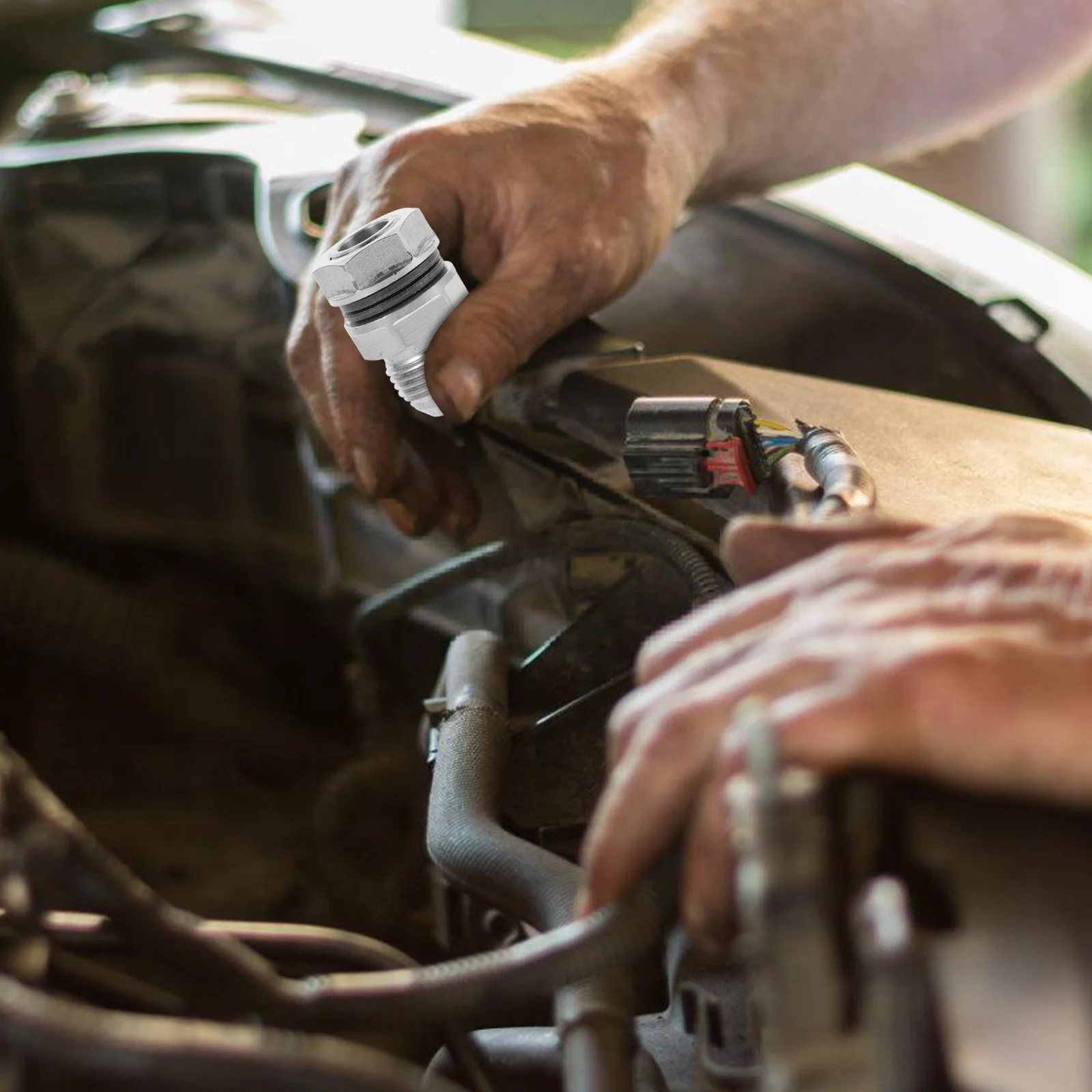 Oil Drain Plug Vehicle Transmission Drain Nut Bolt Magnetic Engine Oil Pan Plug Car Accessory Replacement Part
Oil Drain Plug Vehicle Transmission Drain Nut Bolt Magnetic Engine Oil Pan Plug Car Accessory Replacement Part