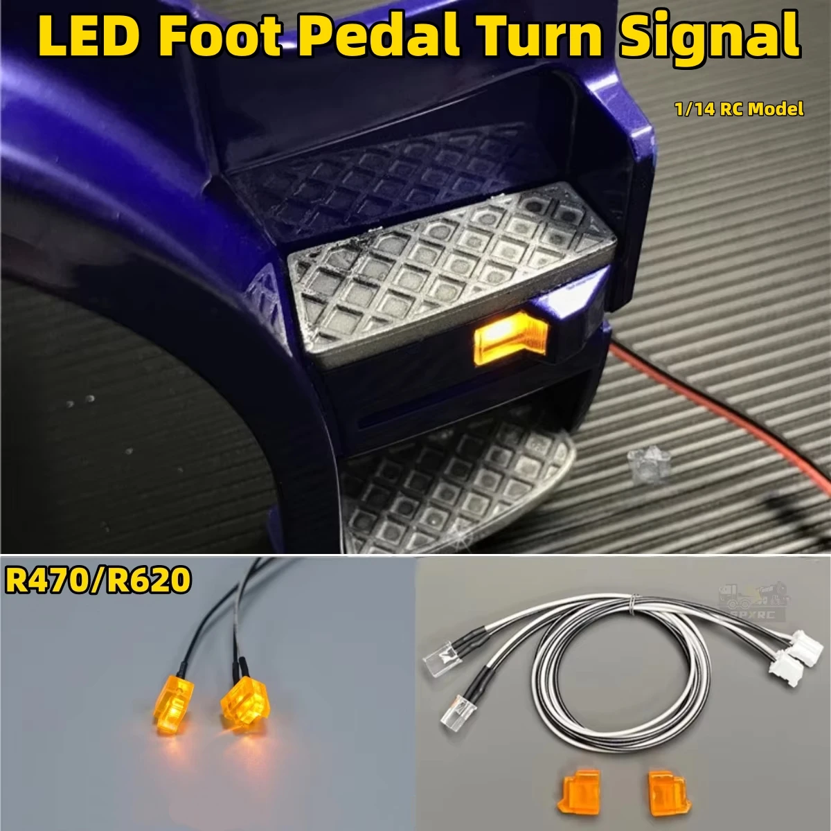 Ножная педаль указателя поворота, желтый, прозрачный, оранжевый для 1/14 Tamiya RC SCANIA R470 R620, детали игрушки для прицепа с дистанционным управлением
Ножная педаль указателя поворота, желтый, прозрачный, оранжевый для 1/14 Tamiya RC SCANIA R470 R620, детали игрушки для прицепа с дистанционным управлением