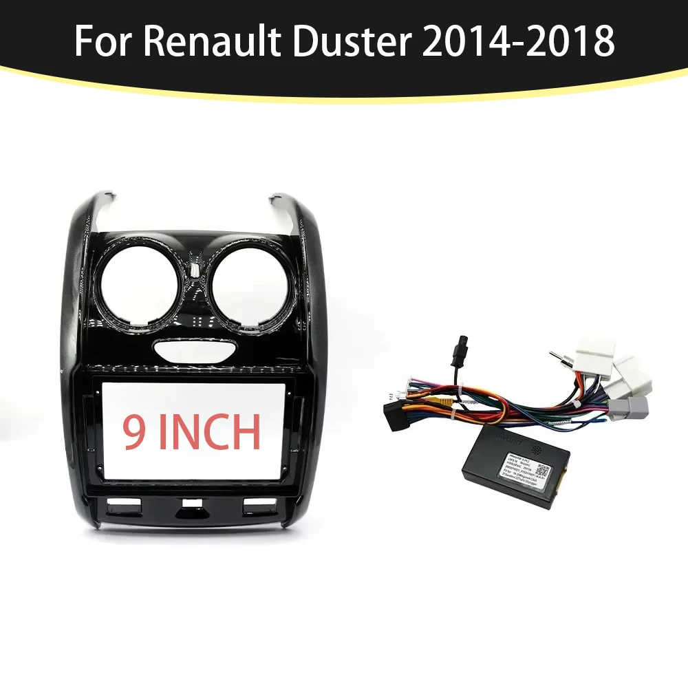 9 Inch Car Frame Fascia Adapter Canbus Box Decoder For Renault Duster 2014-2018 LADA Largus Android Radio Dash Fitting Panel Kit
9 Inch Car Frame Fascia Adapter Canbus Box Decoder For Renault Duster 2014-2018 LADA Largus Android Radio Dash Fitting Panel Kit