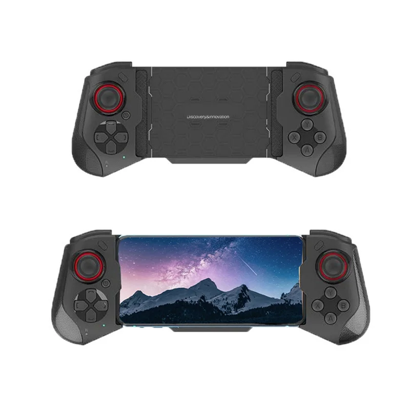 ABKQ-мобильное игровое управление, беспроводной Bluetooth-контроллер, телескопический джойстик для Android/IOS, геймпад PUBG D3
ABKQ-мобильное игровое управление, беспроводной Bluetooth-контроллер, телескопический джойстик для Android/IOS, геймпад PUBG D3