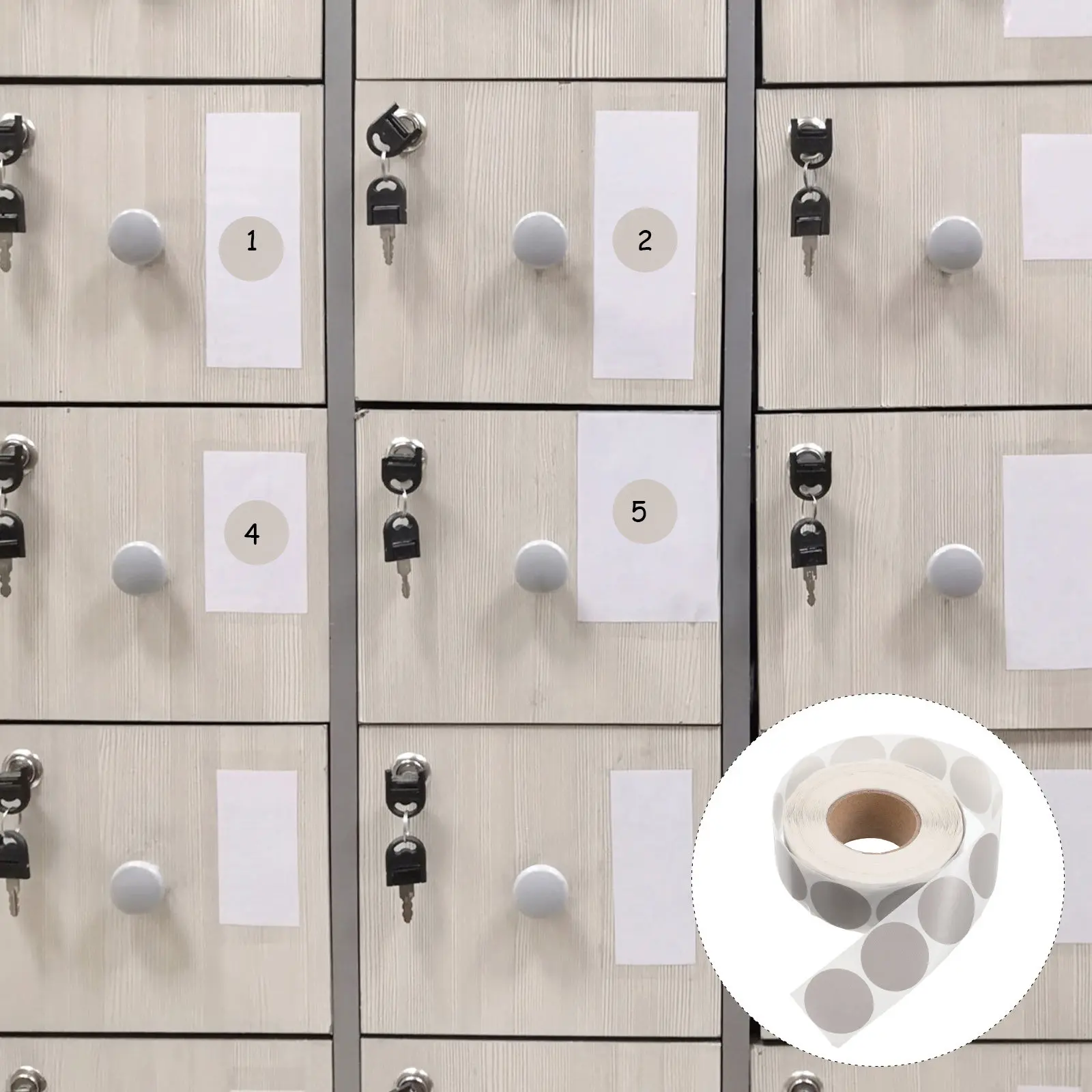 1 Roll Round Dot Sticky Labels Weather Resistant Strong Adhesion Easy Remove Circle Sticker Dots for Coding Packaging Office
1 Roll Round Dot Sticky Labels Weather Resistant Strong Adhesion Easy Remove Circle Sticker Dots for Coding Packaging Office