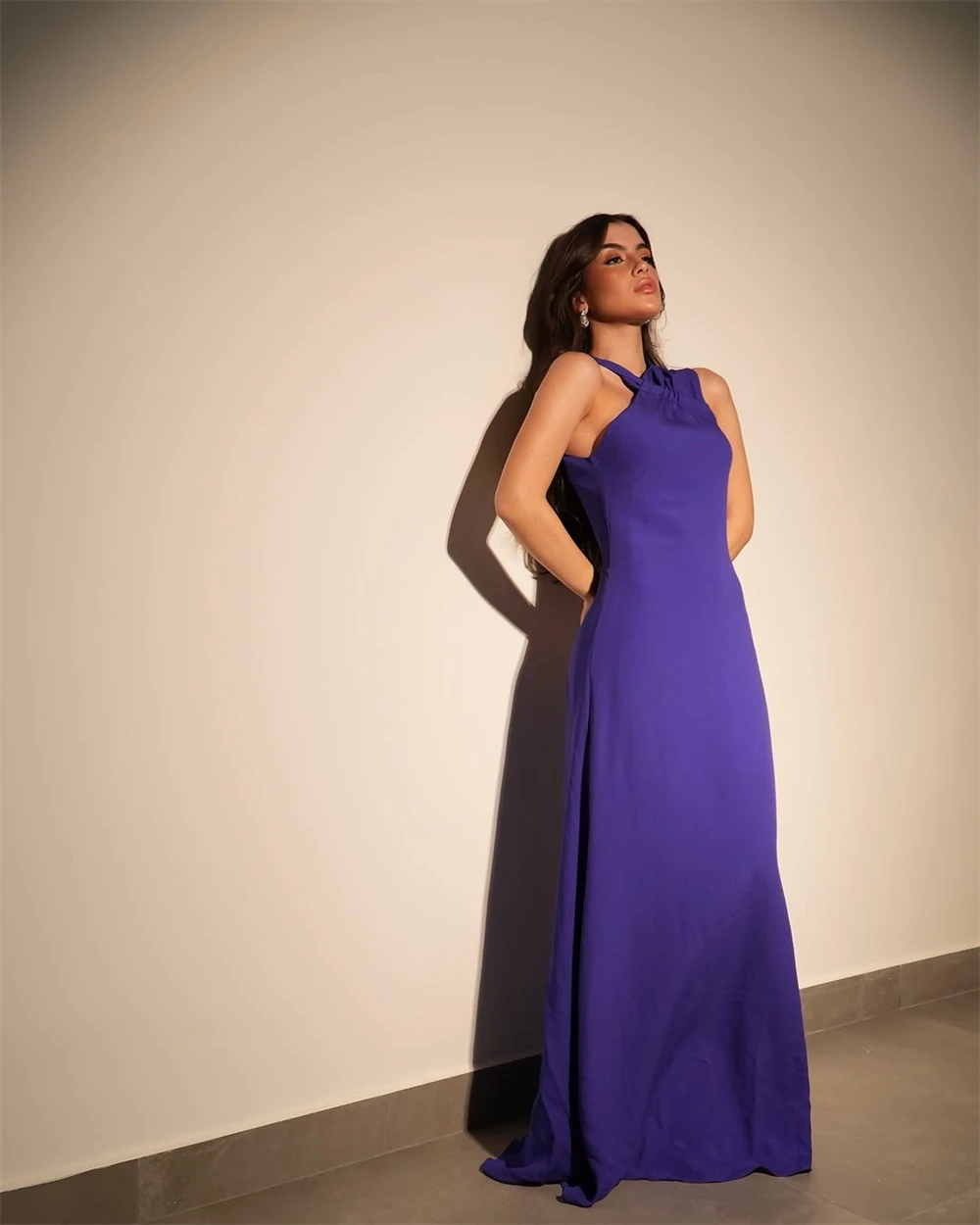 Customized Classic Purple Jersey Evening Dress One Shoulder Sleeveless Party Dress Temperament Bespoke Occasion Gowns
Customized Classic Purple Jersey Evening Dress One Shoulder Sleeveless Party Dress Temperament Bespoke Occasion Gowns