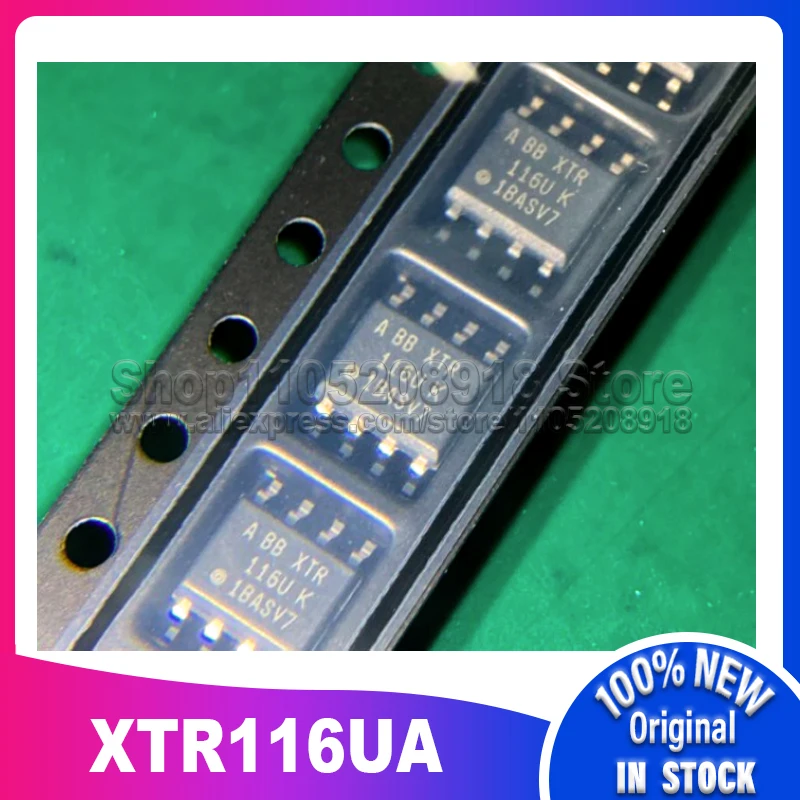 5 ~ 50 шт./лот XTR116UA XTR116UA/2K5 1160UK XTR116U XTR116 116U SOP8 100% новый спотовый запас
5 ~ 50 шт./лот XTR116UA XTR116UA/2K5 1160UK XTR116U XTR116 116U SOP8 100% новый спотовый запас