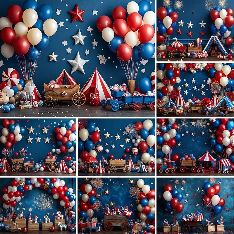 LS Photography Background Independence Day Amusement Park Balloon Decor Birthday Cakes Smash Kids Portrait Photo Backdrop Studio
LS Photography Background Independence Day Amusement Park Balloon Decor Birthday Cakes Smash Kids Portrait Photo Backdrop Studio