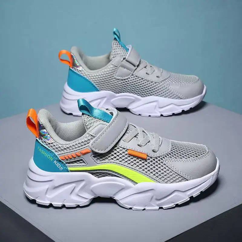 Children's Summer New Mesh Sneaker Boys And Girls Soft Sole Non Slip Lightweight Breathable Velcro Walking Shoes Running Shoes
Children's Summer New Mesh Sneaker Boys And Girls Soft Sole Non Slip Lightweight Breathable Velcro Walking Shoes Running Shoes