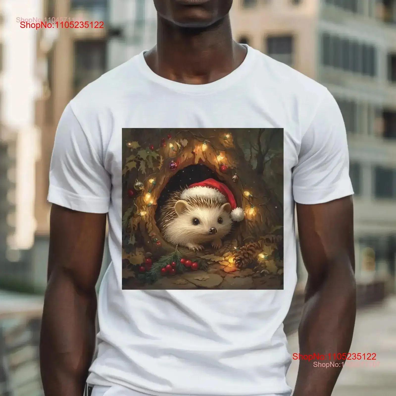 Hedgehog in the Holidays T Shirt Christmas Theme Animal Idea Art Ideas vintage Washed Soft Stylish Stretched Versatile fashion
Hedgehog in the Holidays T Shirt Christmas Theme Animal Idea Art Ideas vintage Washed Soft Stylish Stretched Versatile fashion