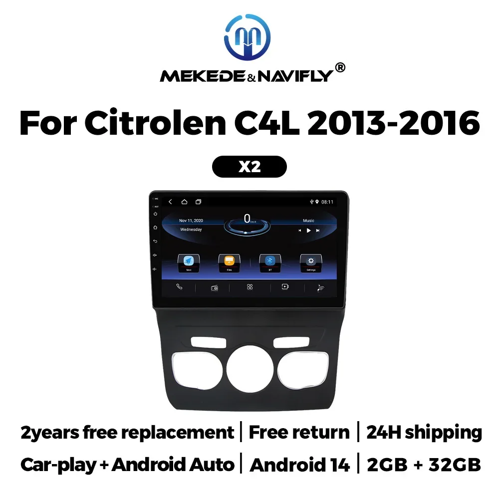 Автомобильный радиоприемник NaviFly Android 14, универсальный для Citrolen C4L 2013-2016, интеллектуальный мультимедийный видеоплеер, навигация, GPS, автомобильная игра
Автомобильный радиоприемник NaviFly Android 14, универсальный для Citrolen C4L 2013-2016, интеллектуальный мультимедийный видеоплеер, навигация, GPS, автомобильная игра