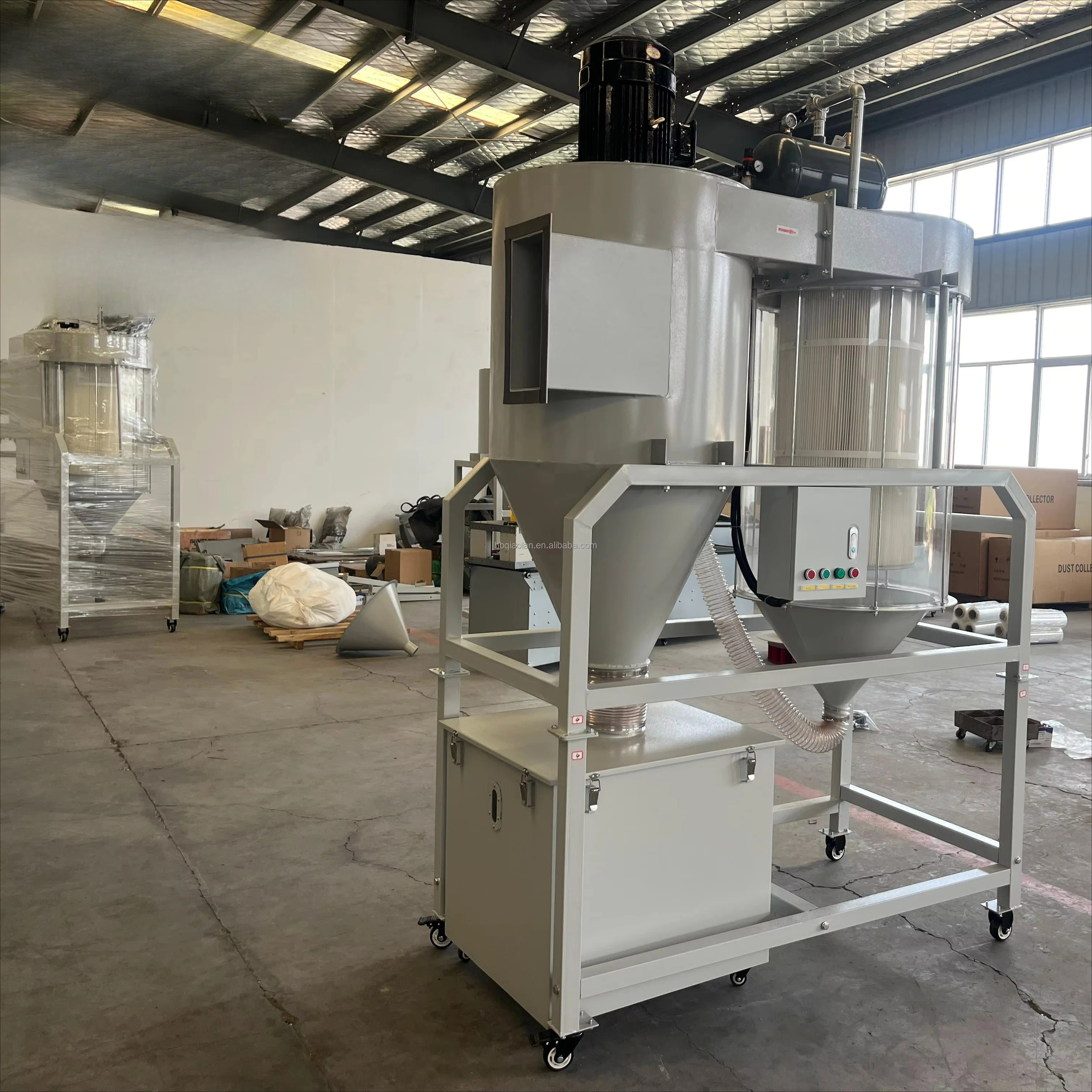 Woodworking Double Silent Dust Collector Cyclone Industrial Vacuum Cleaner Wood Chips Collector with Filter
Woodworking Double Silent Dust Collector Cyclone Industrial Vacuum Cleaner Wood Chips Collector with Filter