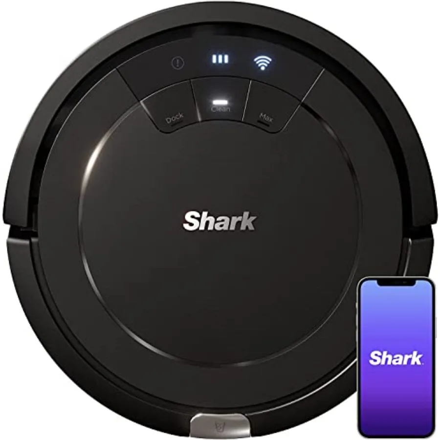 ION Robot Vacuum Wi-Fi Connected Multi-Surface Cleaning for Carpets and Hard Floors Black Renewed
ION Robot Vacuum Wi-Fi Connected Multi-Surface Cleaning for Carpets and Hard Floors Black Renewed
