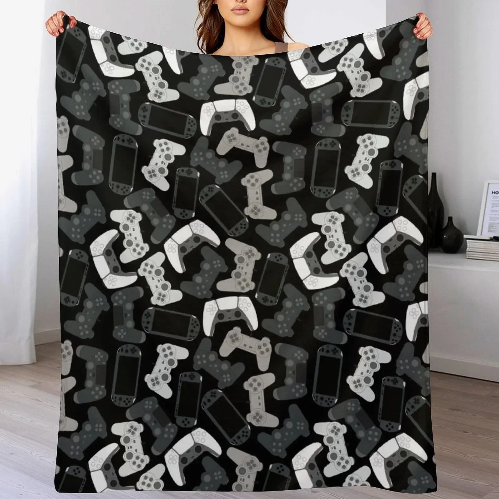 GAMER CONTROLLER PS FANS Throw Blanket Plush Cute Tourist Decorative Throw Blankets
GAMER CONTROLLER PS FANS Throw Blanket Plush Cute Tourist Decorative Throw Blankets