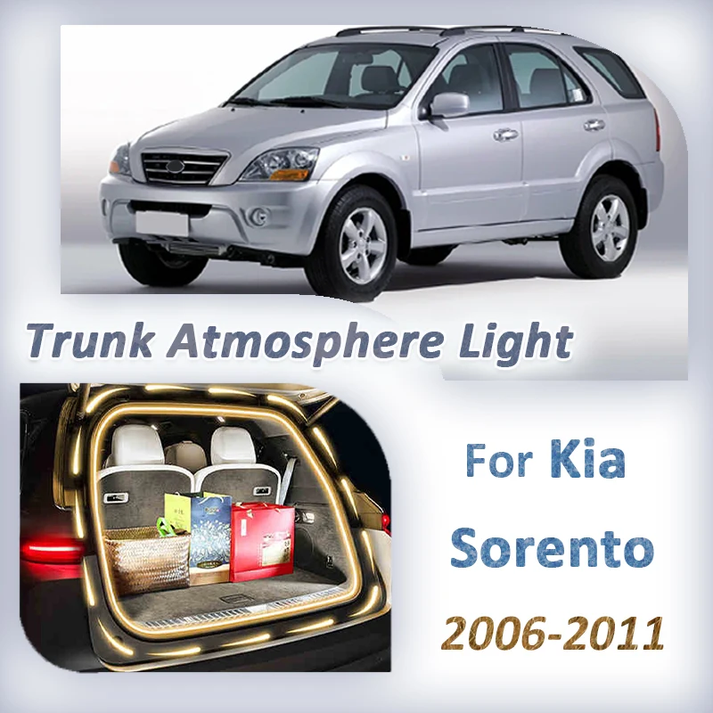For Kia Sorento 2006 2007 2008 2009 2010 2011 Car Trunk Atmosphere Multi Function Lamp Ambient Lighting LED Strip Light
For Kia Sorento 2006 2007 2008 2009 2010 2011 Car Trunk Atmosphere Multi Function Lamp Ambient Lighting LED Strip Light