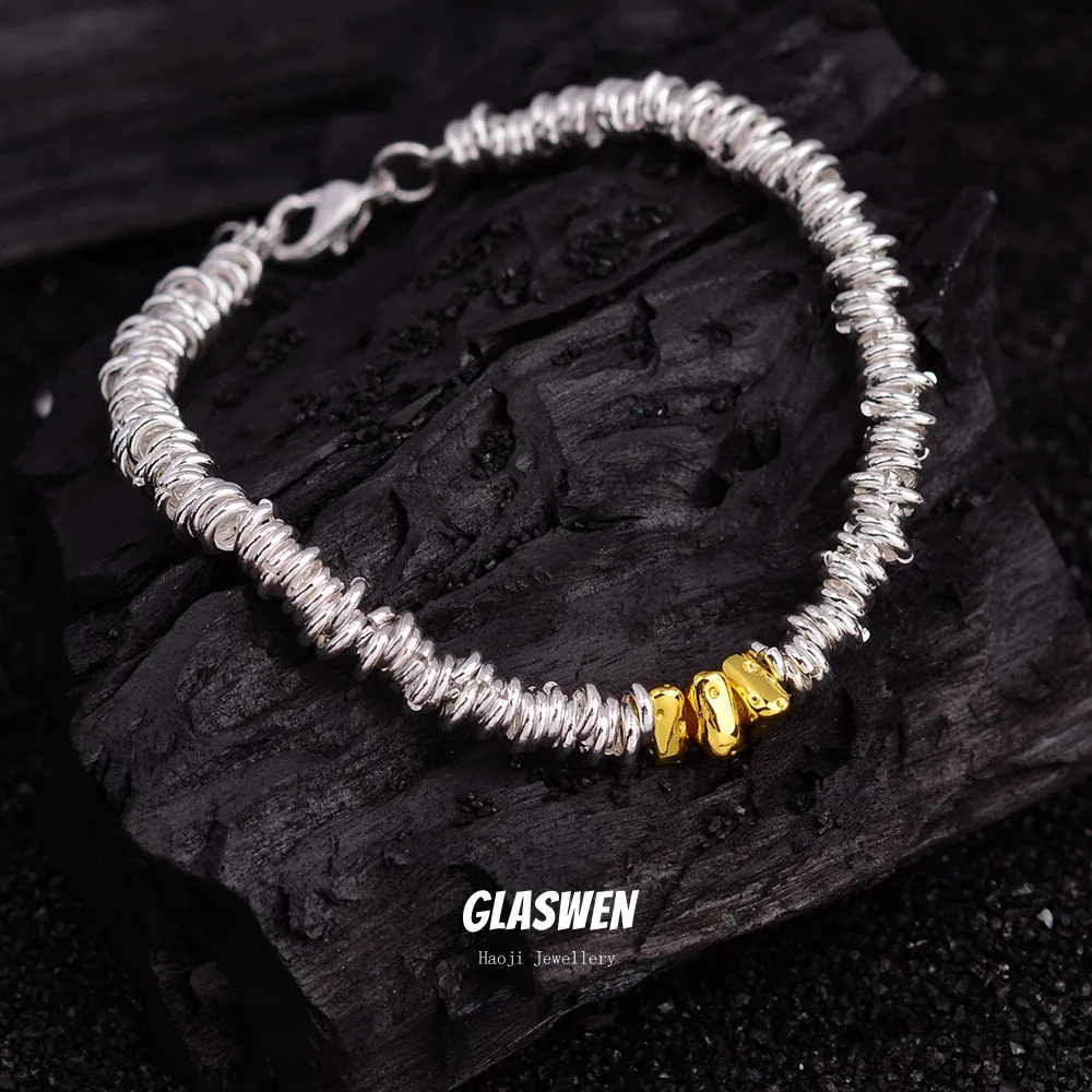 New Arrival Trendy 925 Sterling Silver Ladies Bracelet Wholesale Jewelry For Women Birthday Gifts Cheap No Fade
New Arrival Trendy 925 Sterling Silver Ladies Bracelet Wholesale Jewelry For Women Birthday Gifts Cheap No Fade