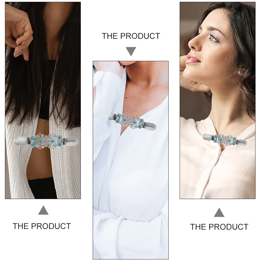 4 Styles Woman Clothes Anti Rust Iron Alloy Shawl Cardigan Sweater Cardigan Clips Accessory Elegant Shawl Clips Wear
4 Styles Woman Clothes Anti Rust Iron Alloy Shawl Cardigan Sweater Cardigan Clips Accessory Elegant Shawl Clips Wear