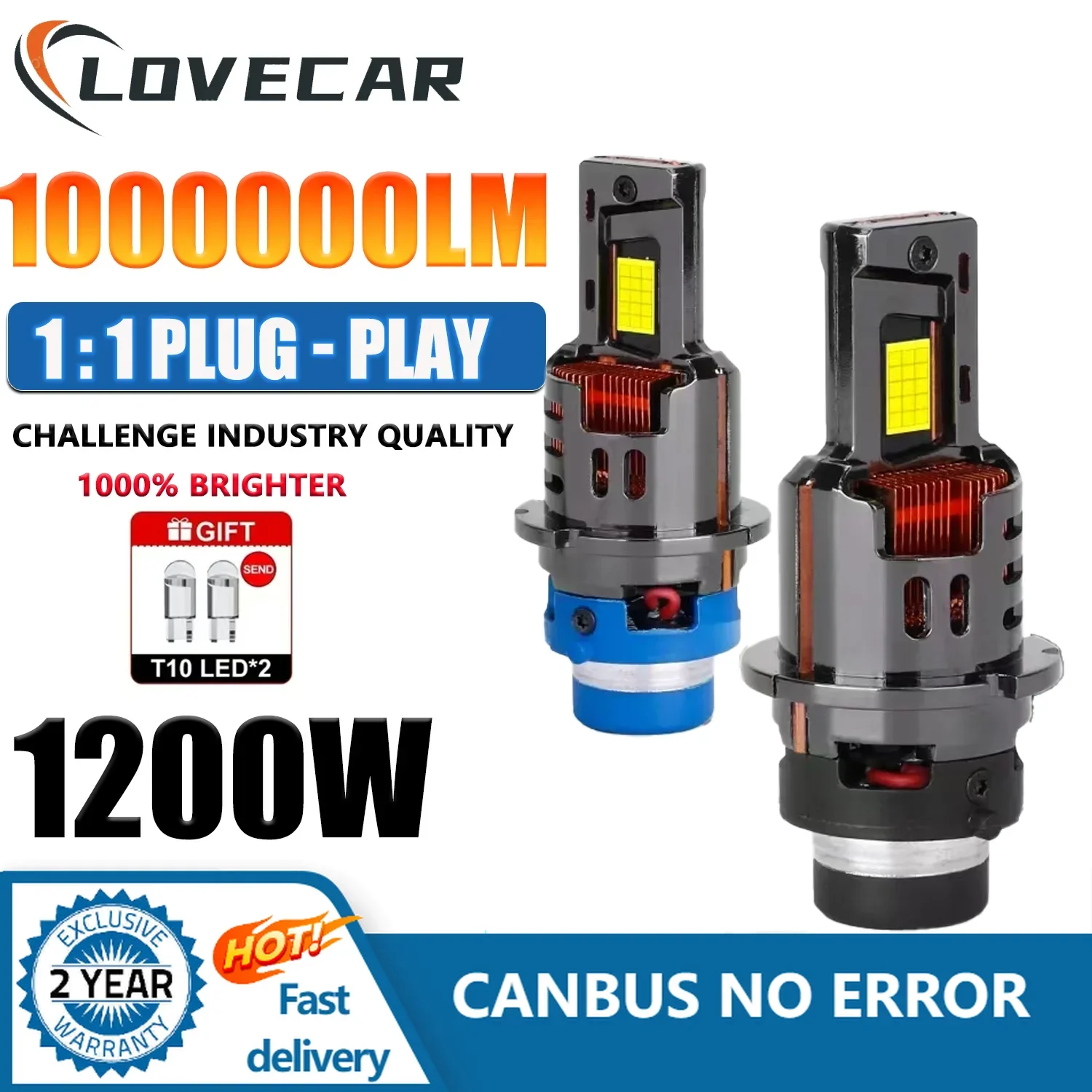 LOVECAR D2S D4R 1:1 Светодиодные ксеноновые фары Canbus без ошибок Super Plug and Play 6500K для светодиодного маяка Светодиодная лампа Турбо Автомобильная лампа
LOVECAR D2S D4R 1:1 Светодиодные ксеноновые фары Canbus без ошибок Super Plug and Play 6500K для светодиодного маяка Светодиодная лампа Турбо Автомобильная лампа