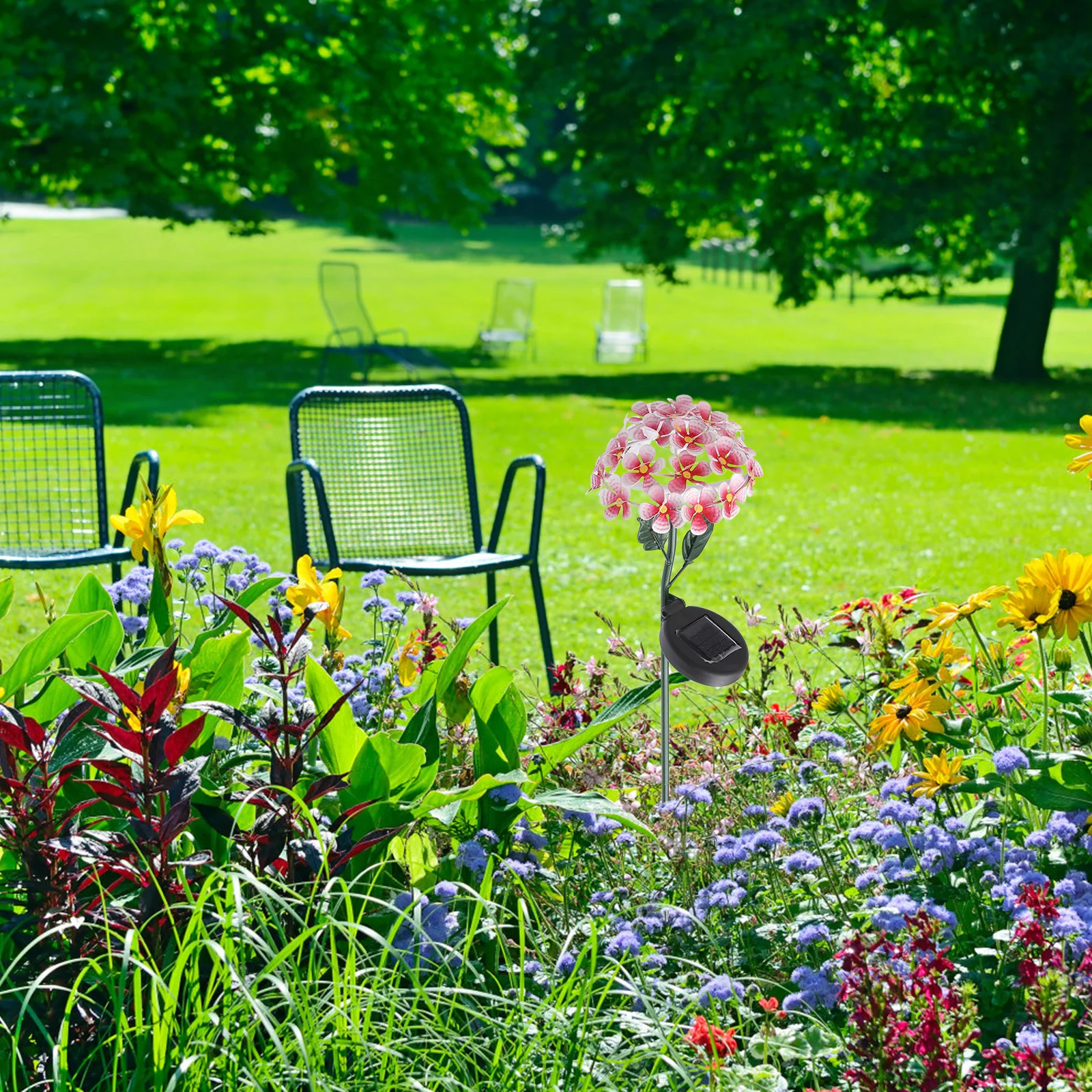 1Pcs Solar Power Hydrangea Lawn Stick Lamp Garden Outdoor Ground Light Yard Lamp Decoration Outdoor Ground Light
1Pcs Solar Power Hydrangea Lawn Stick Lamp Garden Outdoor Ground Light Yard Lamp Decoration Outdoor Ground Light