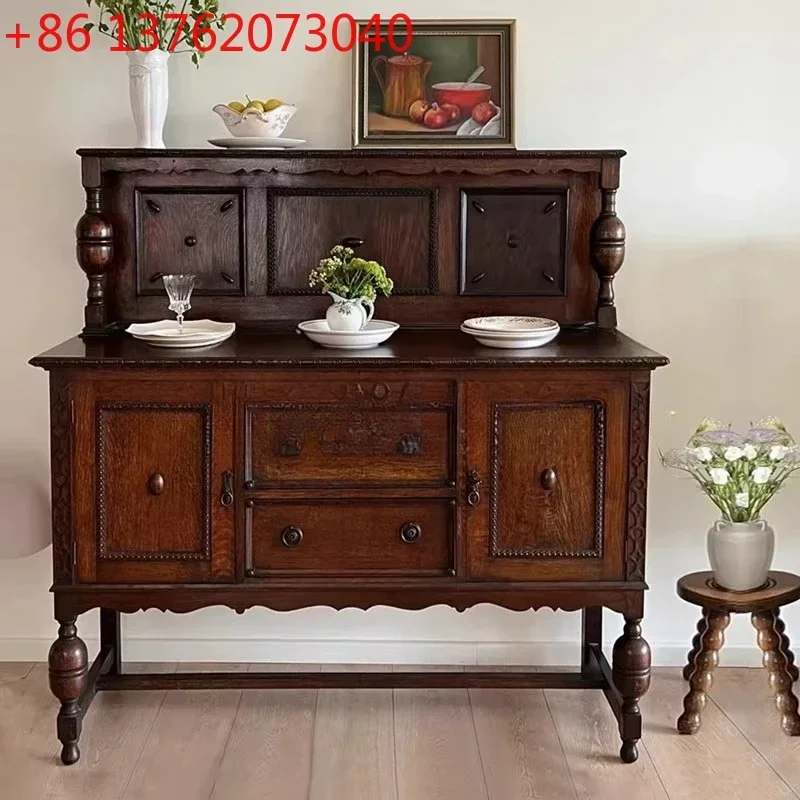 Retro old locker, living room high cabinet against the wall storage cabinet, French solid wood dining side cabinet
Retro old locker, living room high cabinet against the wall storage cabinet, French solid wood dining side cabinet