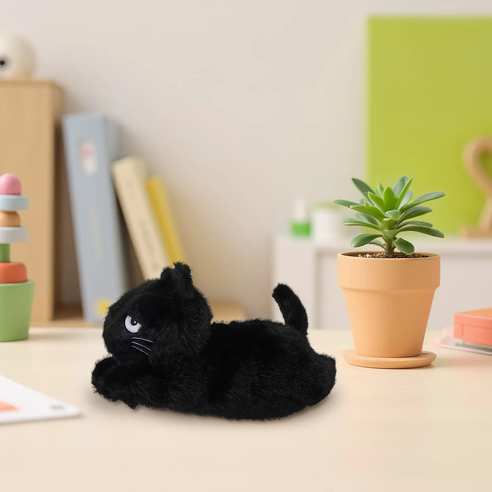 Black Cat Stuffed Animal Cute Cartoon Design Soft Lifelike Realistic Simulation Home Decor Decorative Pillow Gift
Black Cat Stuffed Animal Cute Cartoon Design Soft Lifelike Realistic Simulation Home Decor Decorative Pillow Gift