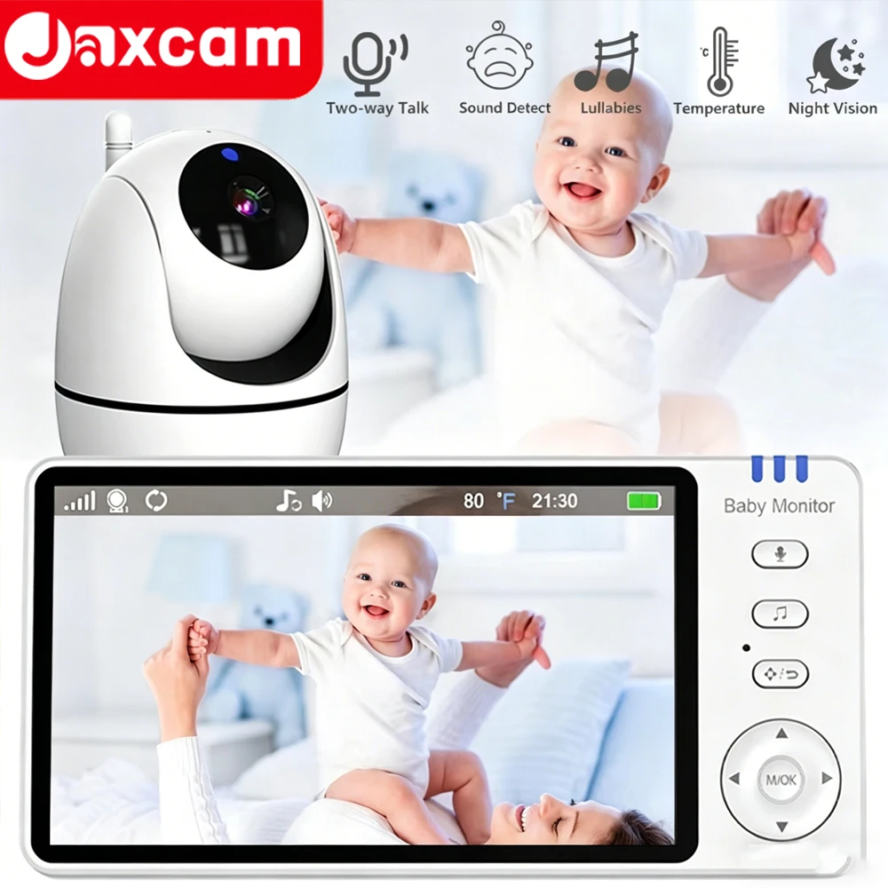 5 Inch Video Baby Monitor With Camera PTZ Zoom Babyphone Cam Security Protection Surveillance Cameras Temperature Sensor Lullaby
5 Inch Video Baby Monitor With Camera PTZ Zoom Babyphone Cam Security Protection Surveillance Cameras Temperature Sensor Lullaby