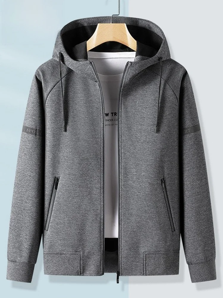 Мужская зимняя спортивная повседневная толстовка-кардиган из чистого хлопка с длинным рукавом, модная, универсальная, свободного кроя, с принтом
Мужская зимняя спортивная повседневная толстовка-кардиган из чистого хлопка с длинным рукавом, модная, универсальная, свободного кроя, с принтом