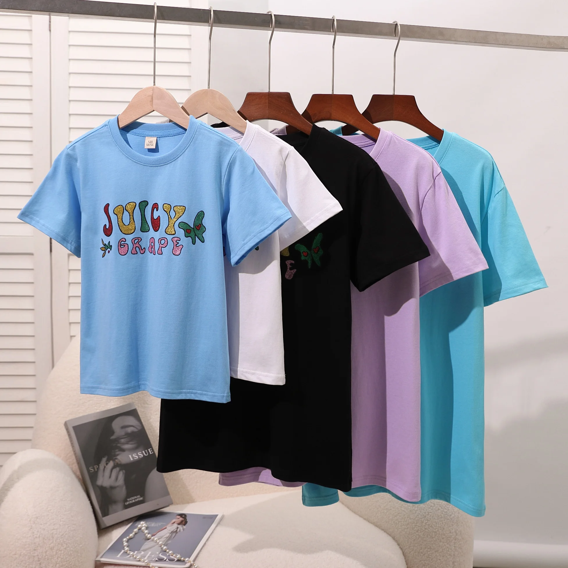 2024 Summer Women Top Round Neck Casual Printed Parent-Child T-Shirt Fashion Short Sleeve Family Tee
2024 Summer Women Top Round Neck Casual Printed Parent-Child T-Shirt Fashion Short Sleeve Family Tee