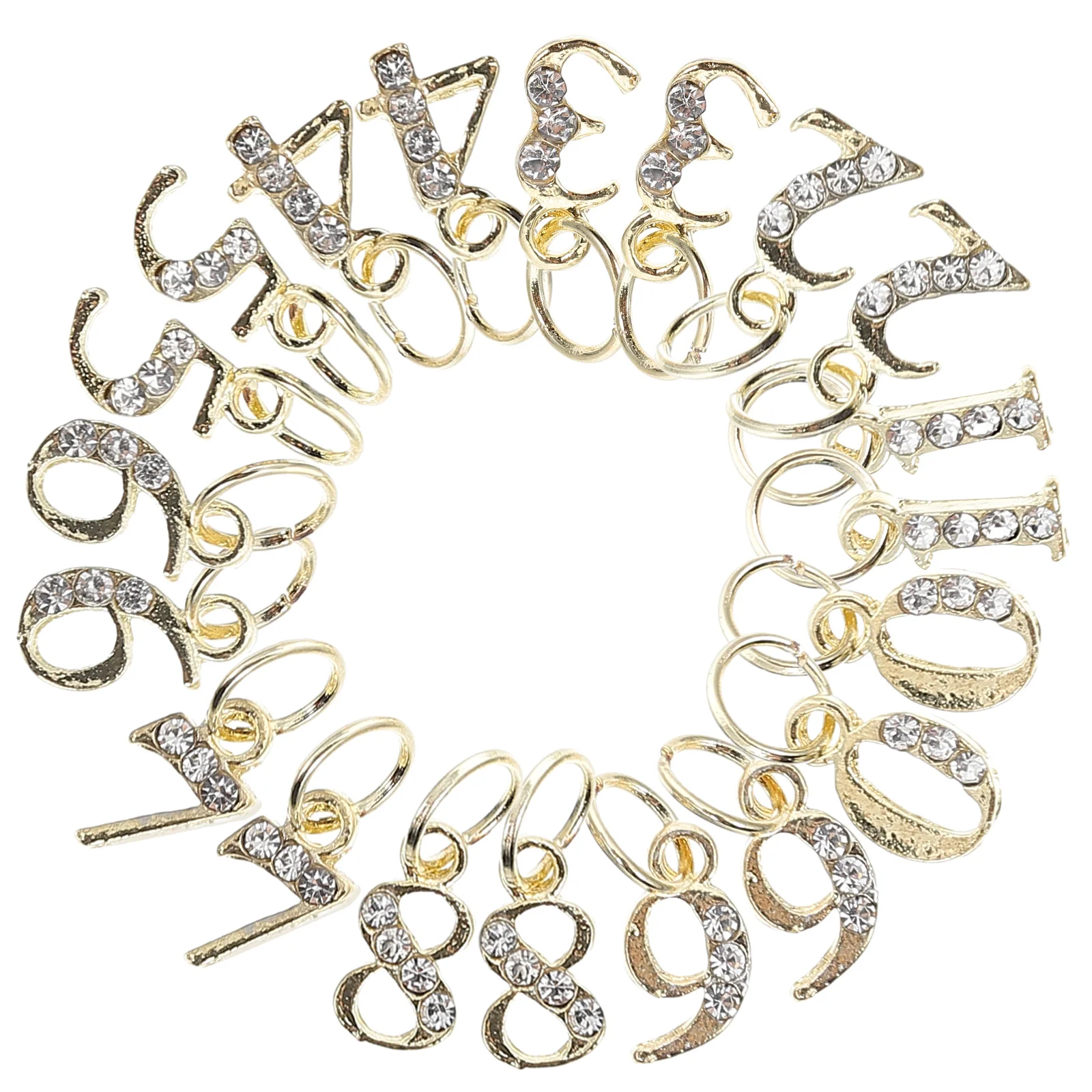 20 Pcs Number Earrings Nail Decor Replaceable Supply Removable Charm Decorative Rhinestones Accessory
20 Pcs Number Earrings Nail Decor Replaceable Supply Removable Charm Decorative Rhinestones Accessory