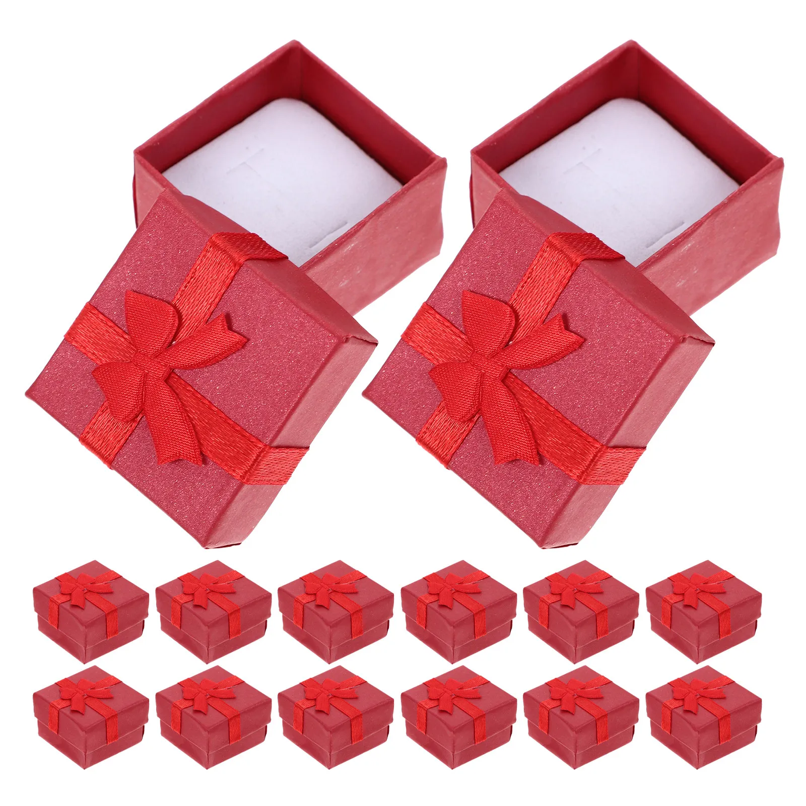 20Pcs Wedding Jewelry Boxes with Bows Small Cardboard Jewelry Packaging Boxes for Selling Display Storage Rings Bracelets
20Pcs Wedding Jewelry Boxes with Bows Small Cardboard Jewelry Packaging Boxes for Selling Display Storage Rings Bracelets